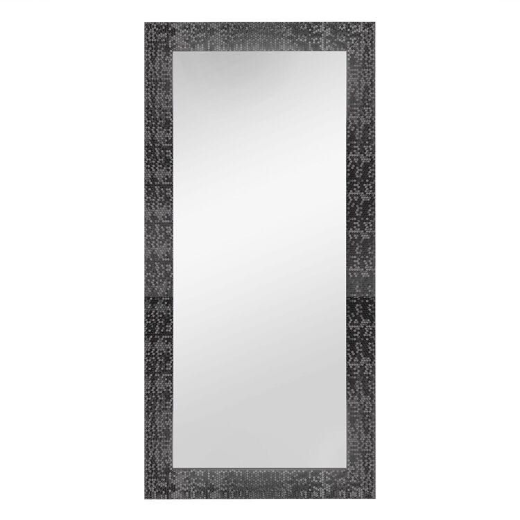 Premium Mosaic Pattern Full-Length Vertical Mirror - Standing, Leaning, Free-Standing Full Body Dressing Mirror