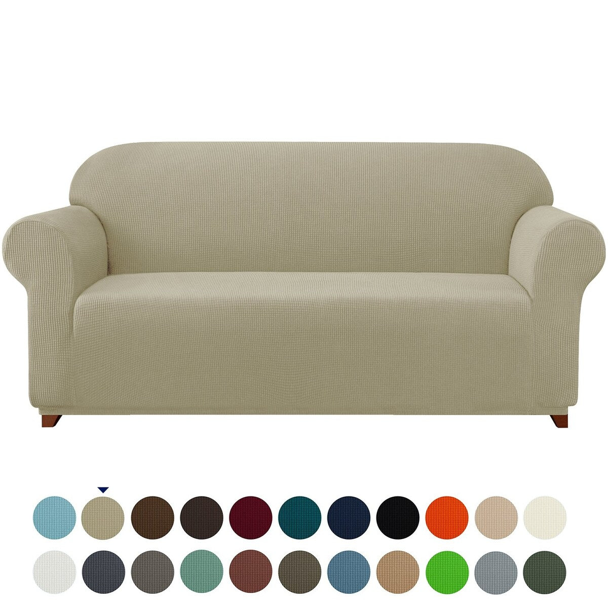 Subrtex 1 Piece XL Sofa Slipcover Stretch Spandex Furniture Protector