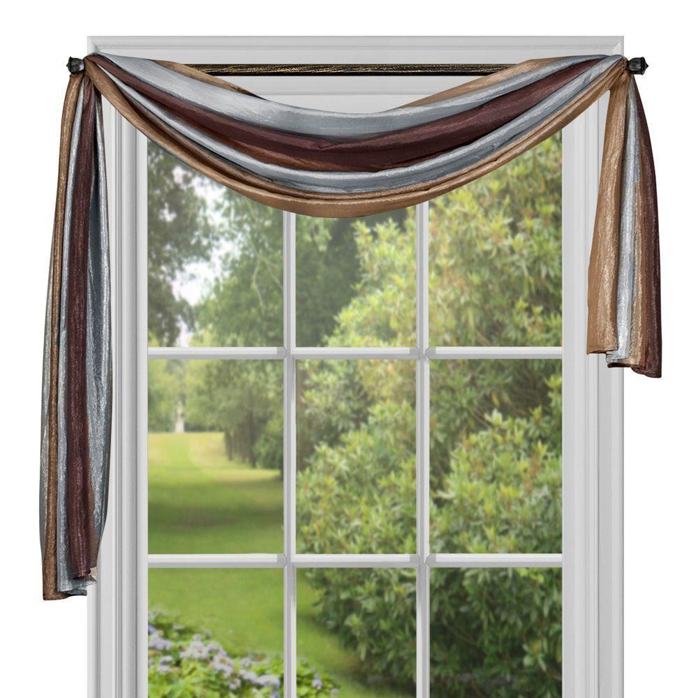 Achim Ombre Window Curtain Scarf - 50 x 144 - 50x144