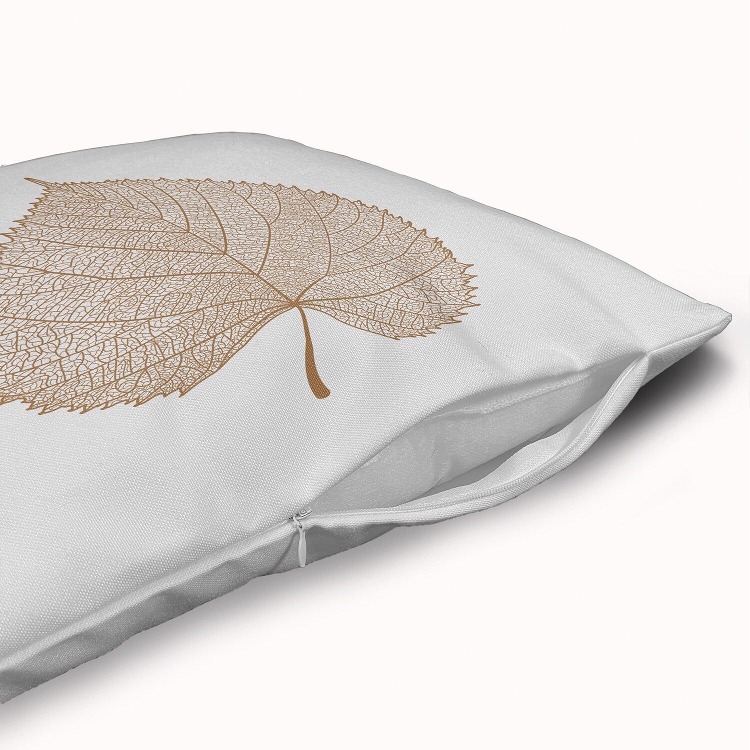 Leaf Study Fall Accent Pillow with Removable Insert