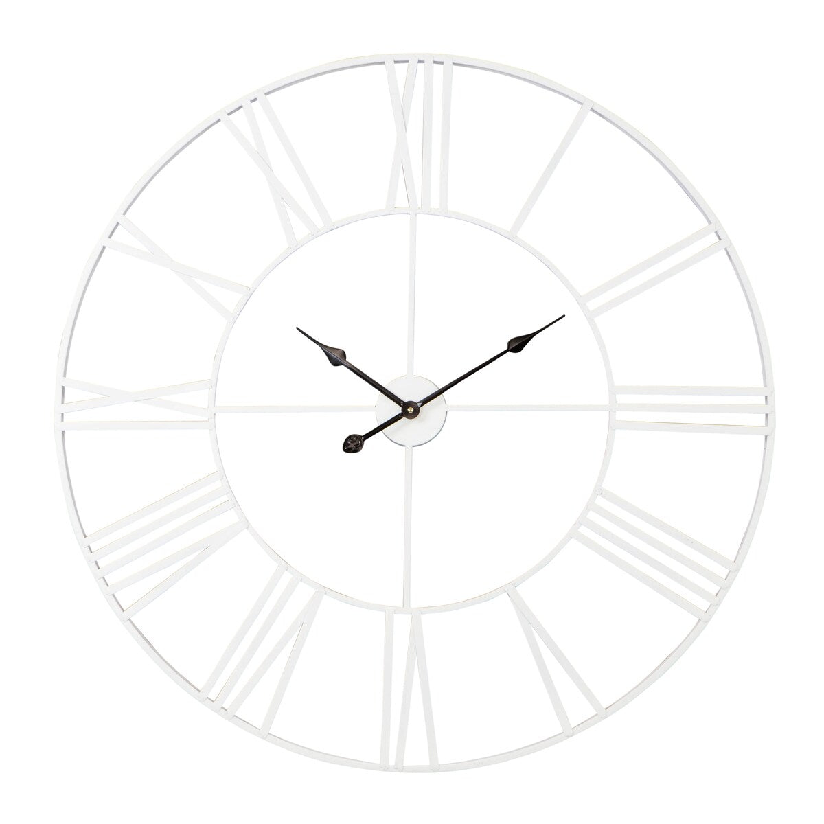 Solange Round Metal Wall Clock