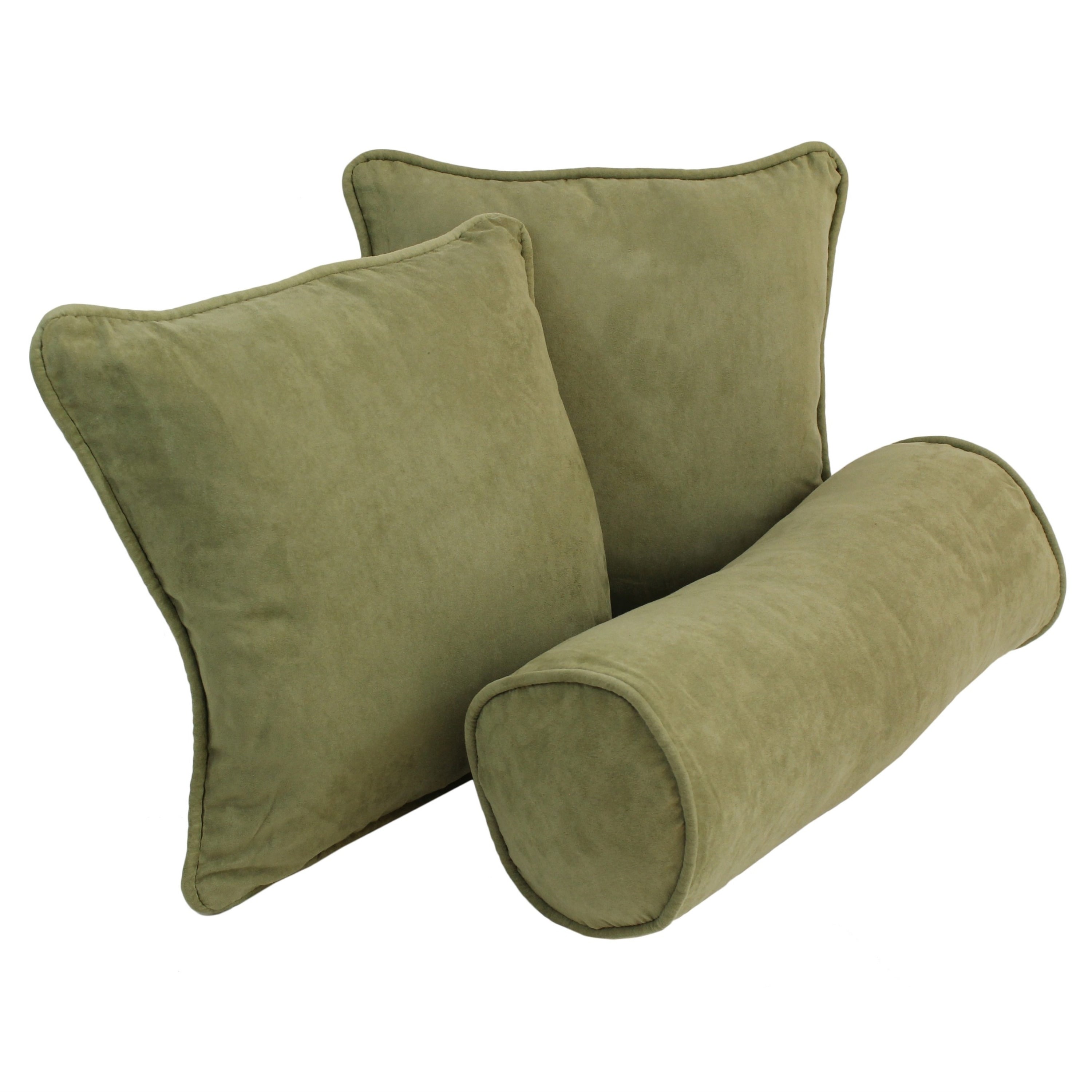 Blazing Needles Delaney 3-Piece Indoor Throw Pillow Set