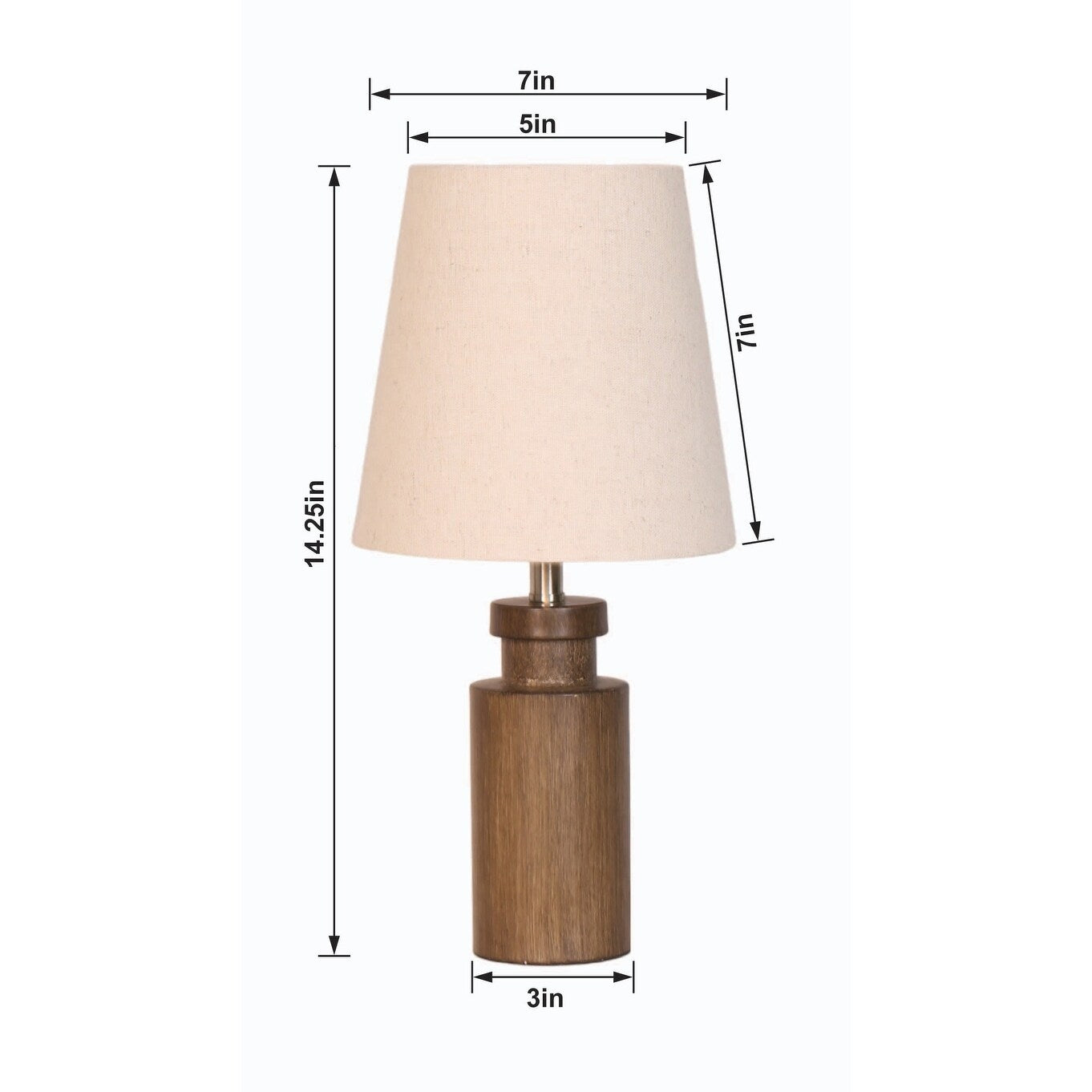 Flannery Circular Block Table Lamp