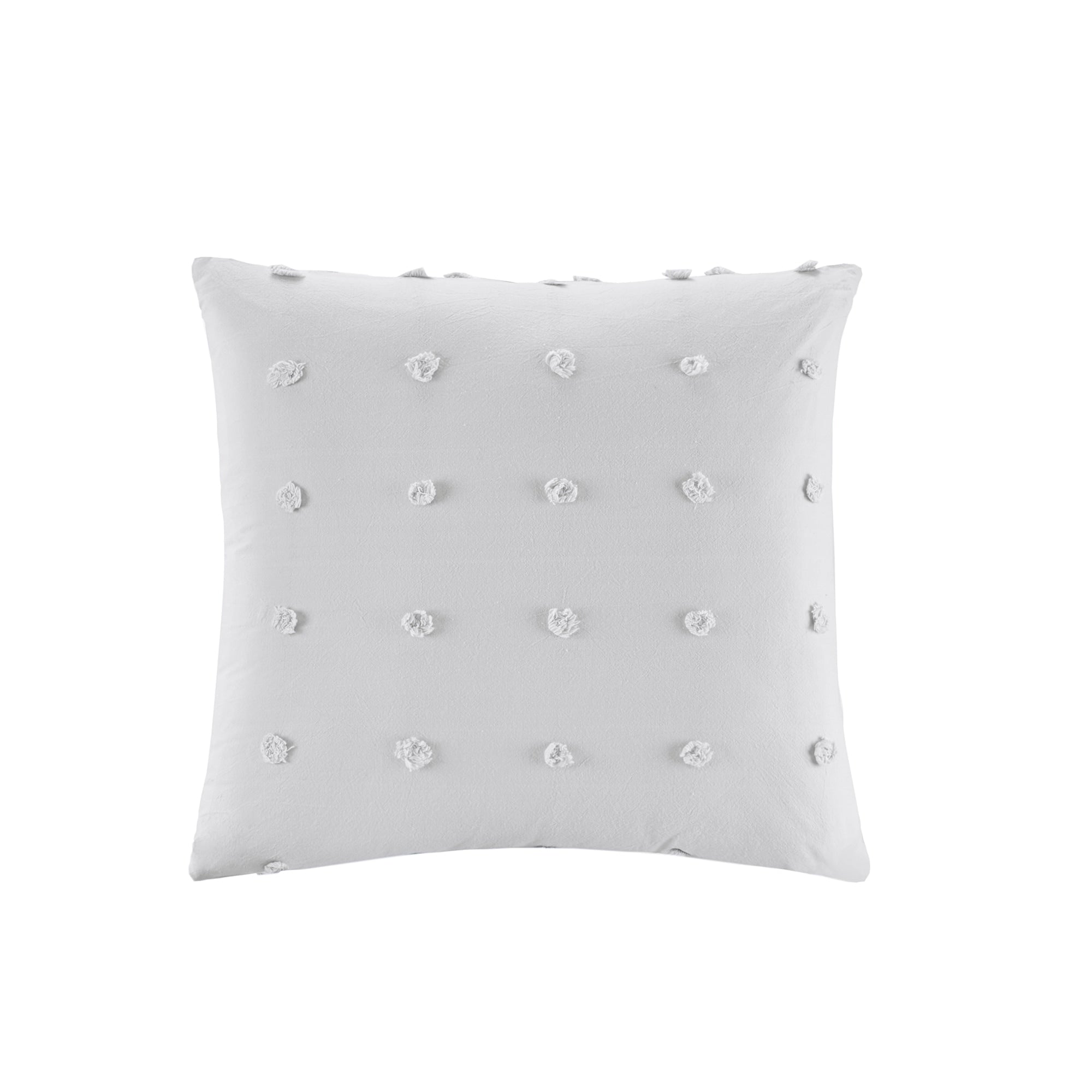 Urban Habitat Maize Cotton Jacquard Pom Pom Pillow