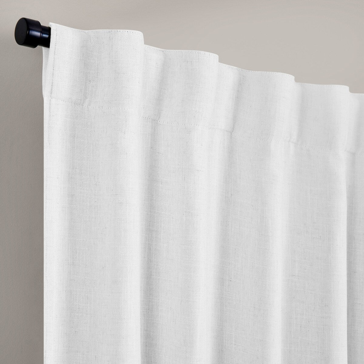 Harrow Solid Texture Blackout Window Single Curtain Panel