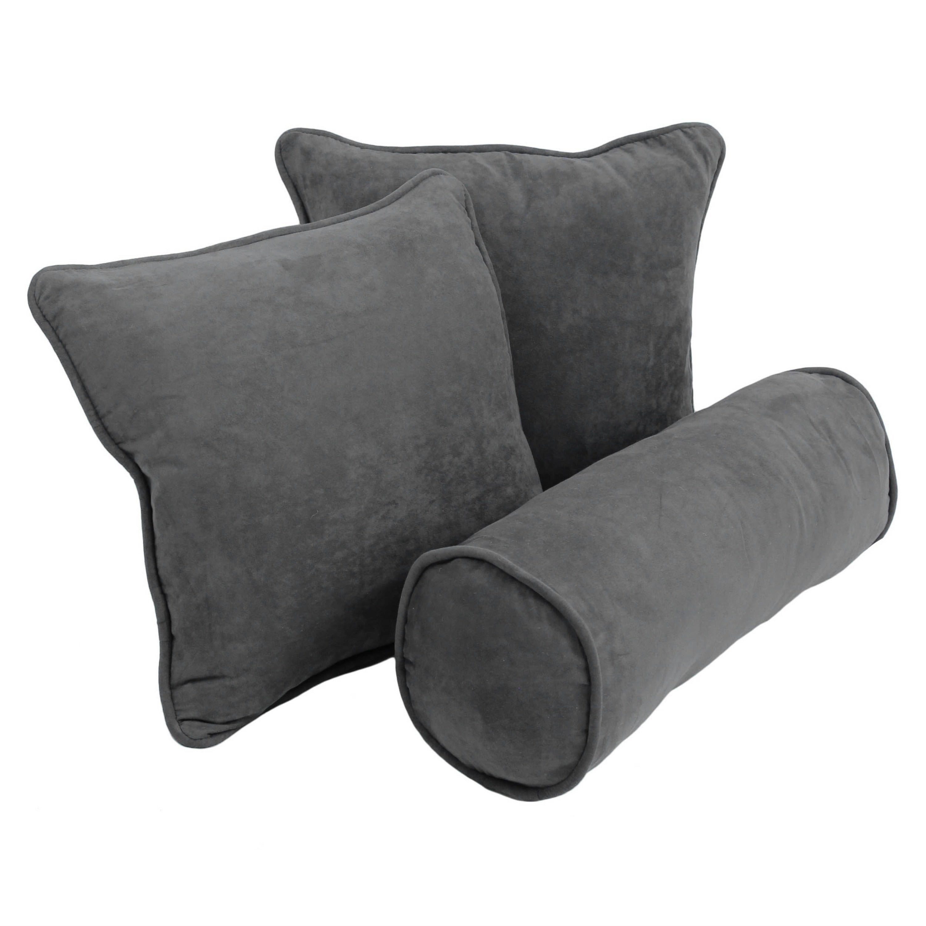 Blazing Needles Delaney 3-Piece Indoor Throw Pillow Set