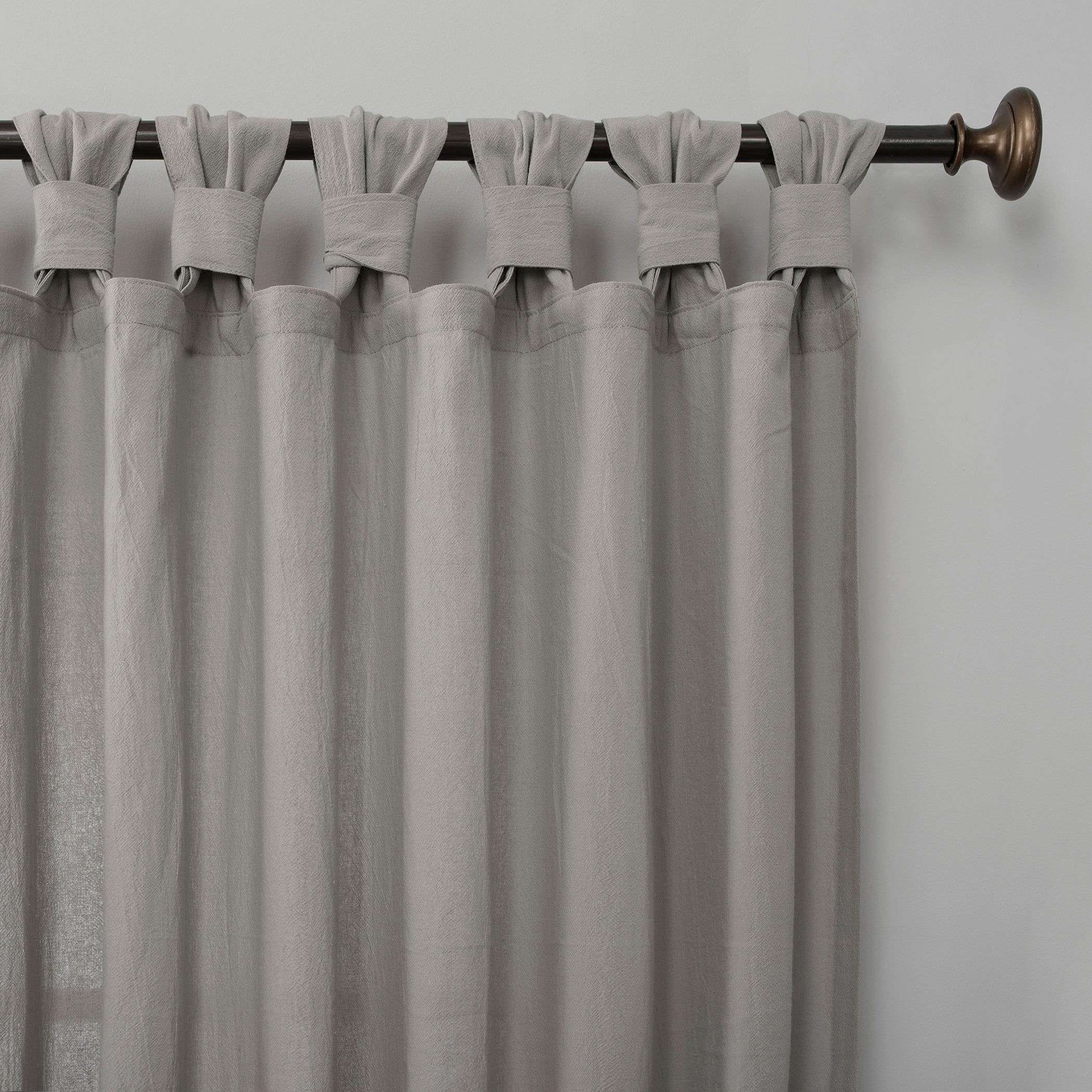 Archaeo Washed Cotton Twist Tab Curtain, Single Panel