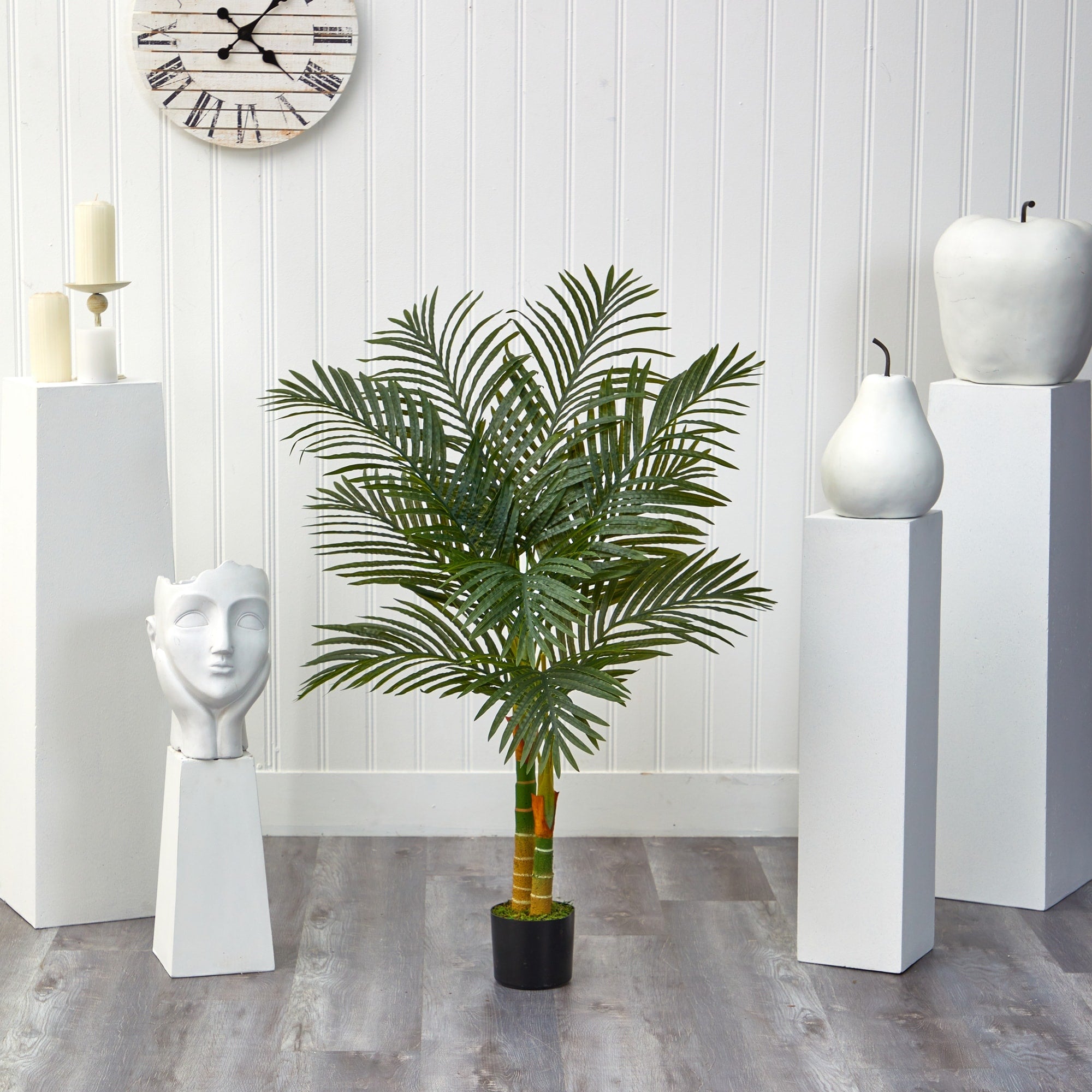 4' Golden Cane Artificial Palm Tree - 6