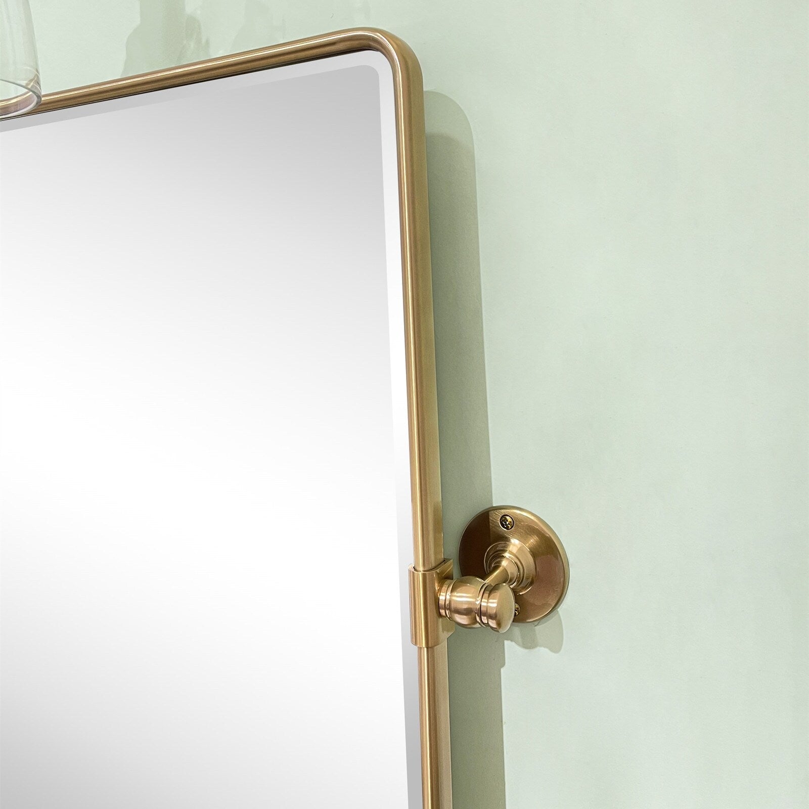 TEHOME Lutalo horizontal Beveled Bathroom / Vanity Mirror