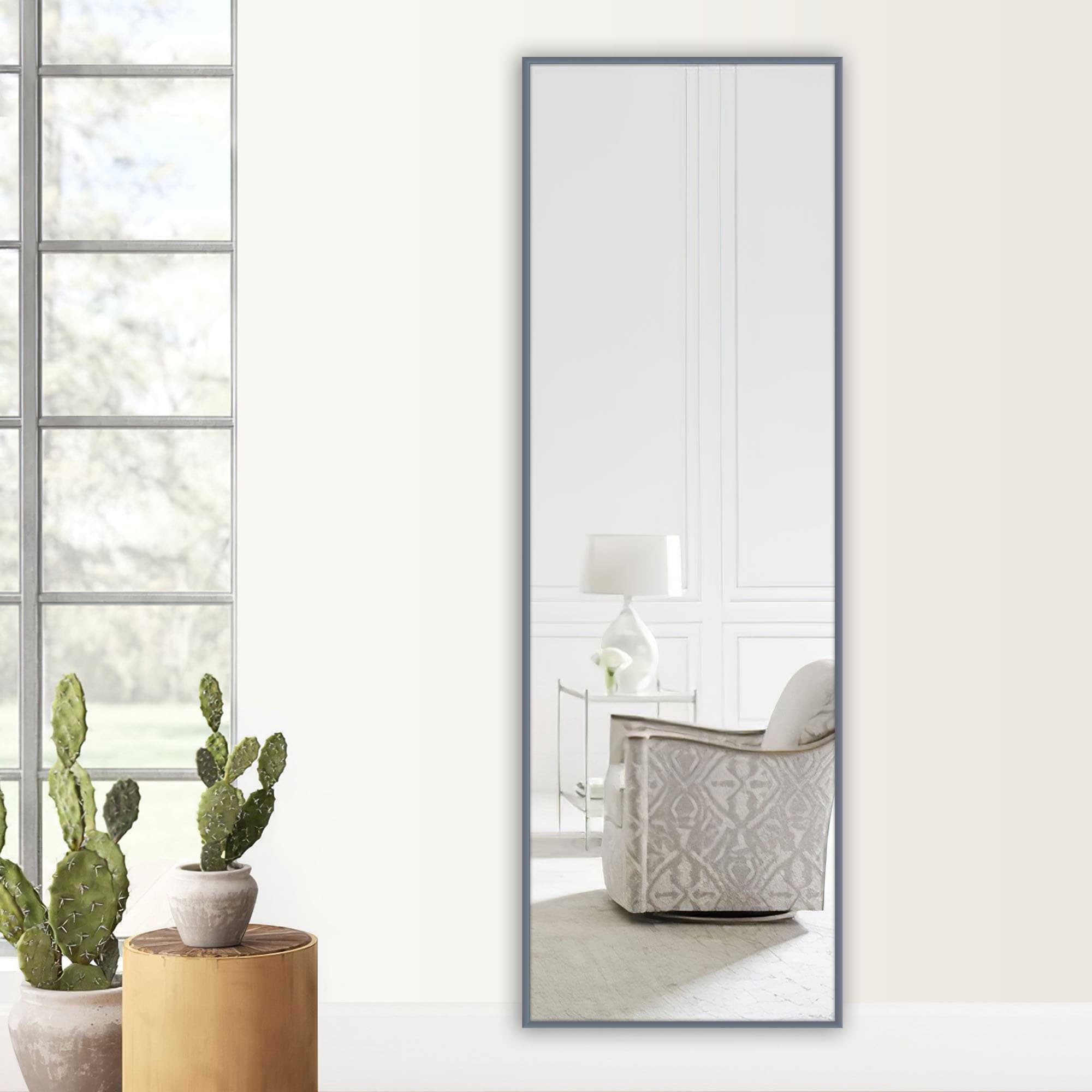 Aluminum Alloy Full Length Floor Mirror