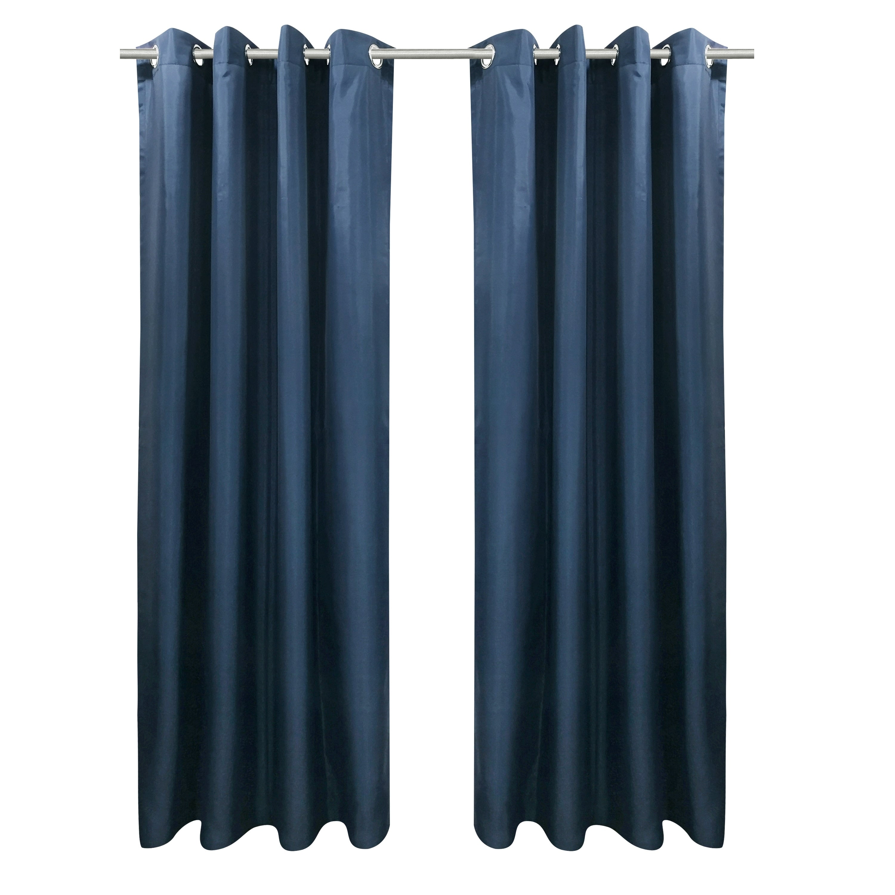 Seascapes Indoor/Outdoor Grommet Curtain Panel - Pair