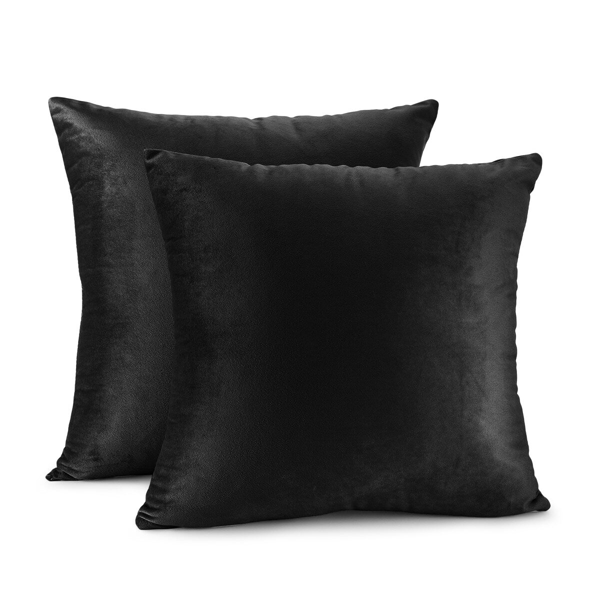 Porch & Den Cosner Microfiber Velvet Throw Pillow Covers (Set of 2)