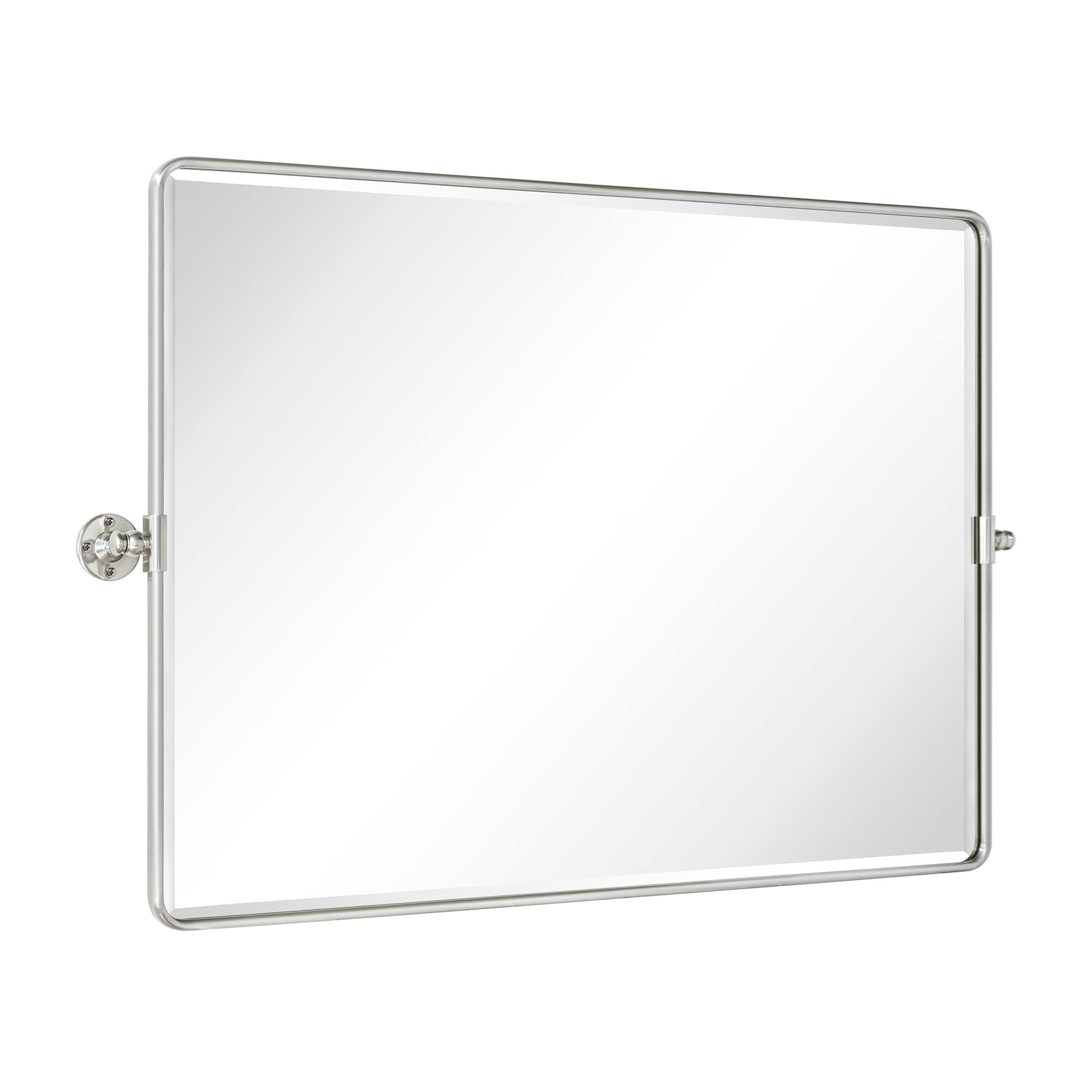 TEHOME Lutalo horizontal Beveled Bathroom / Vanity Mirror