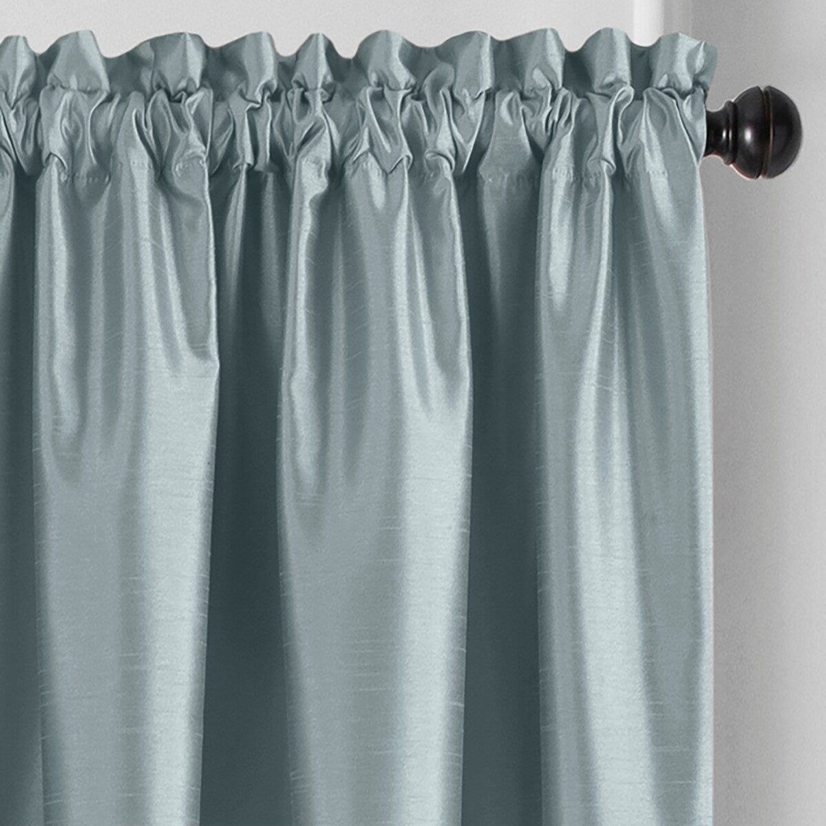 Colette Faux Silk Blackout Window Curtain