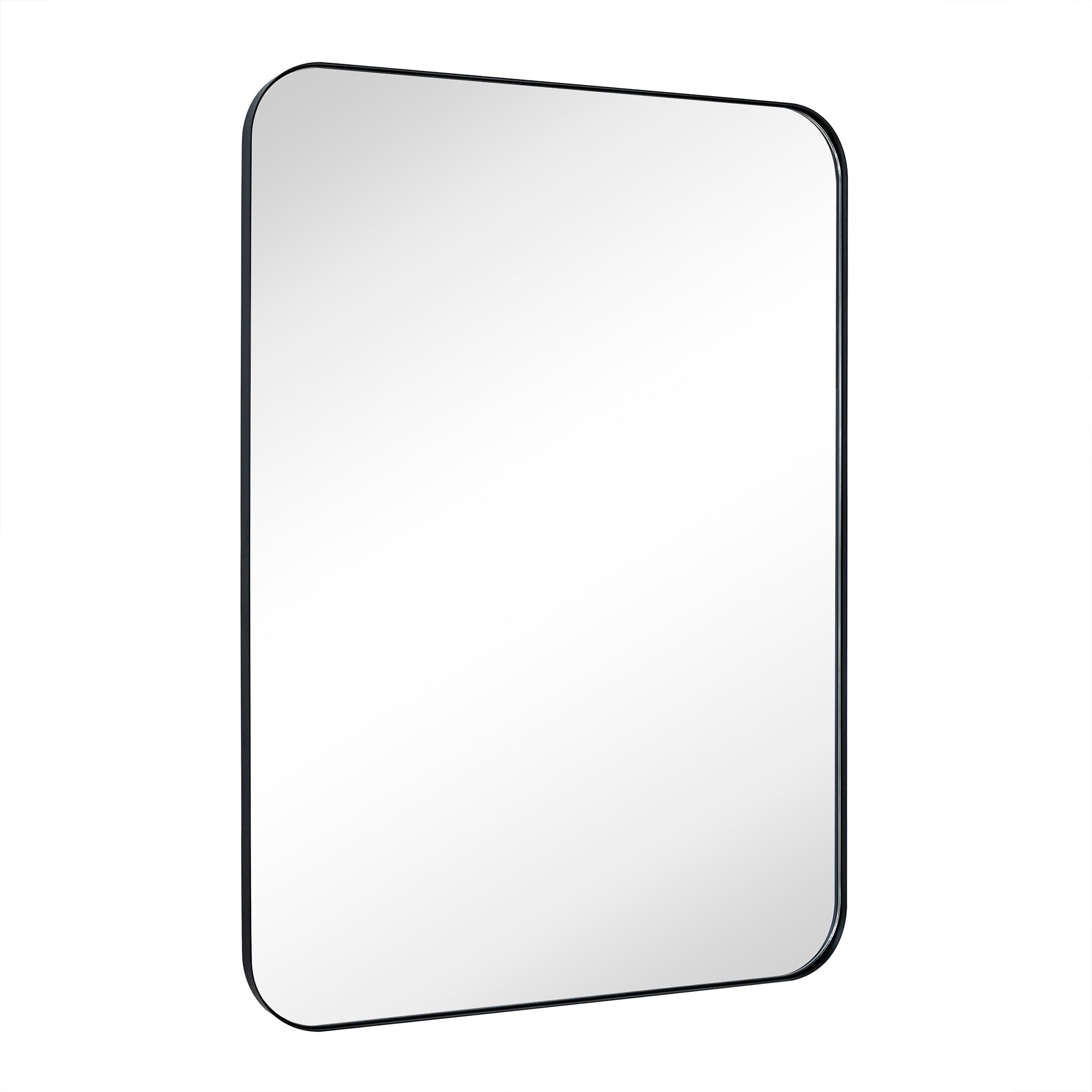 TEHOME Mid-Century Modern Chic Metal Rounded Wall Mirrors