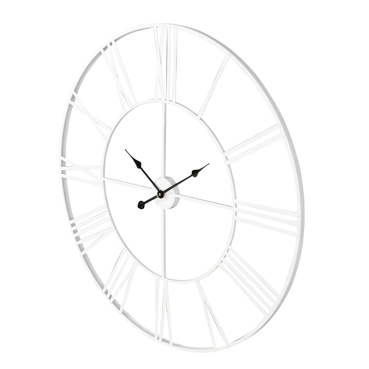 Solange Round Metal Wall Clock