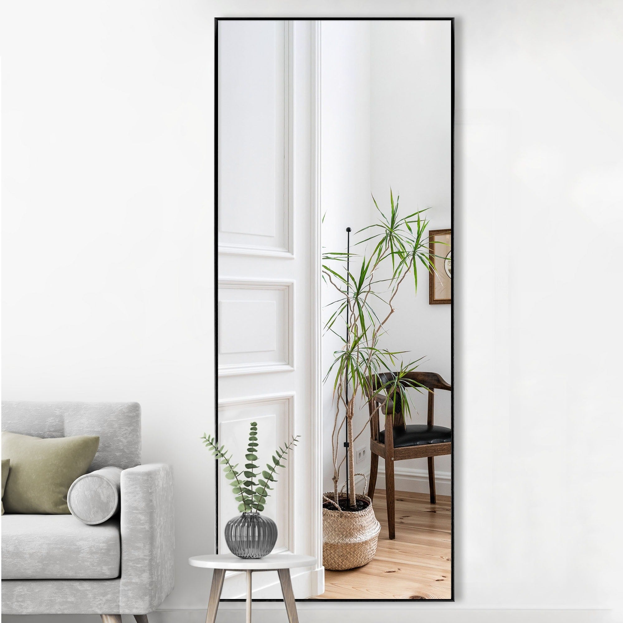 Aluminum Alloy Full Length Floor Mirror