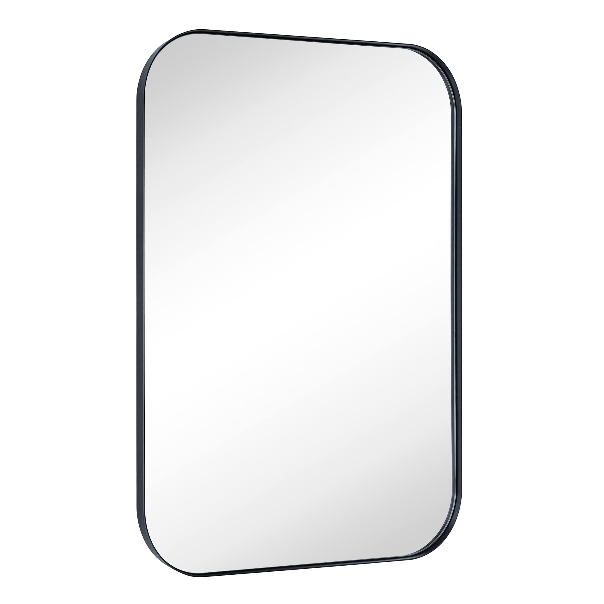 TEHOME Mid-Century Modern Chic Metal Rounded Wall Mirrors