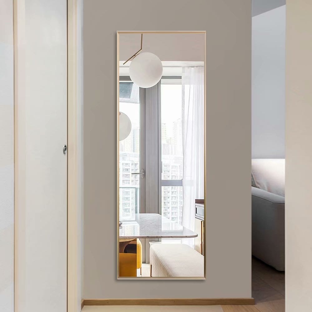 Aluminum Alloy Full Length Floor Mirror