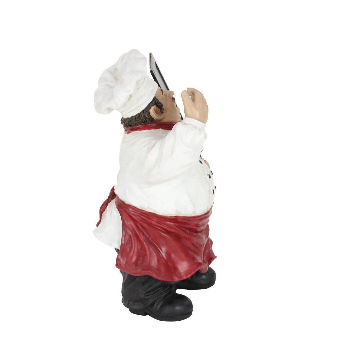 Polystone Chef Decorative Sculpture with Chalkboard - Multi Colored - Roche River Decor