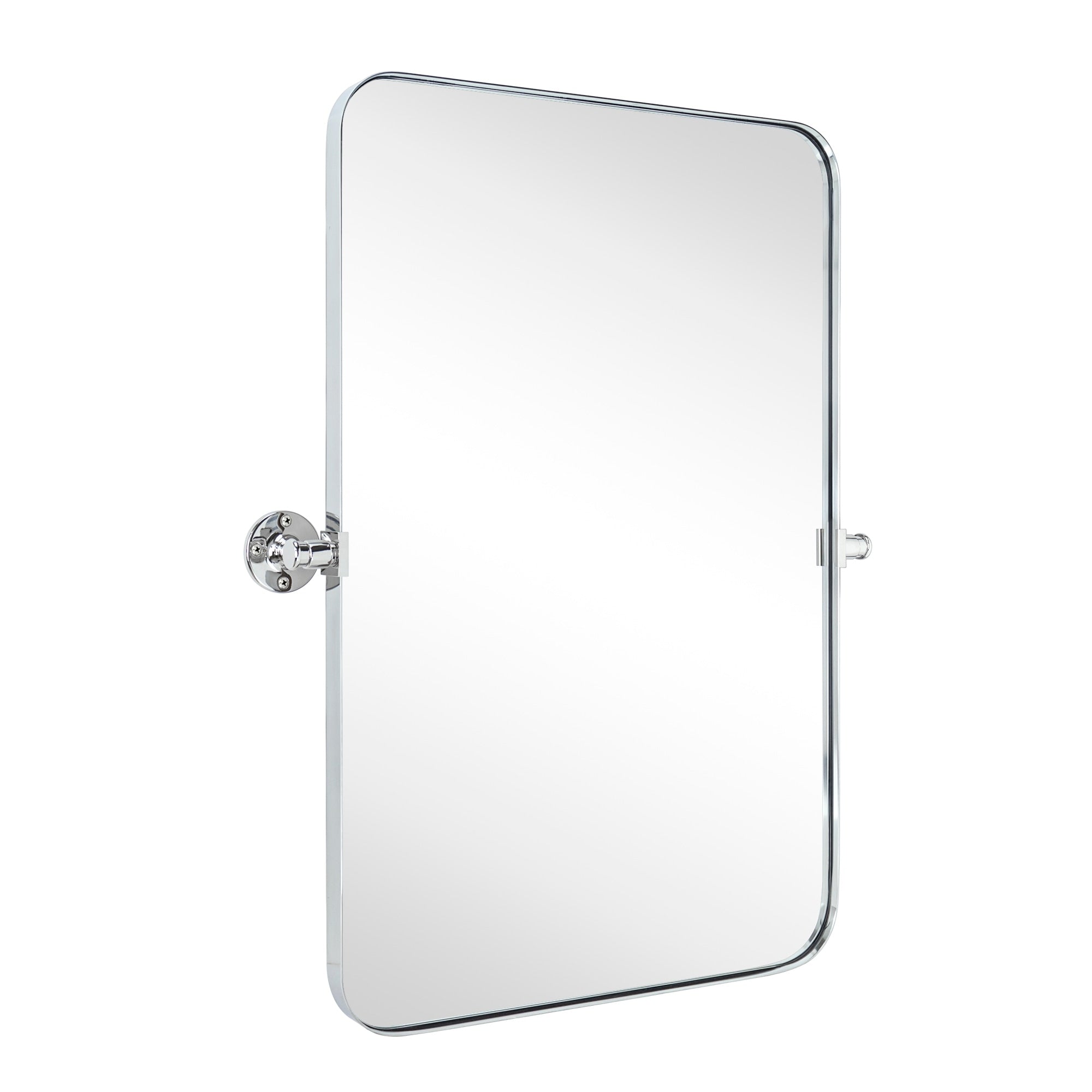 TEHOME Jonathan Rectangle Pivot Tilt Metal Wall Mirror