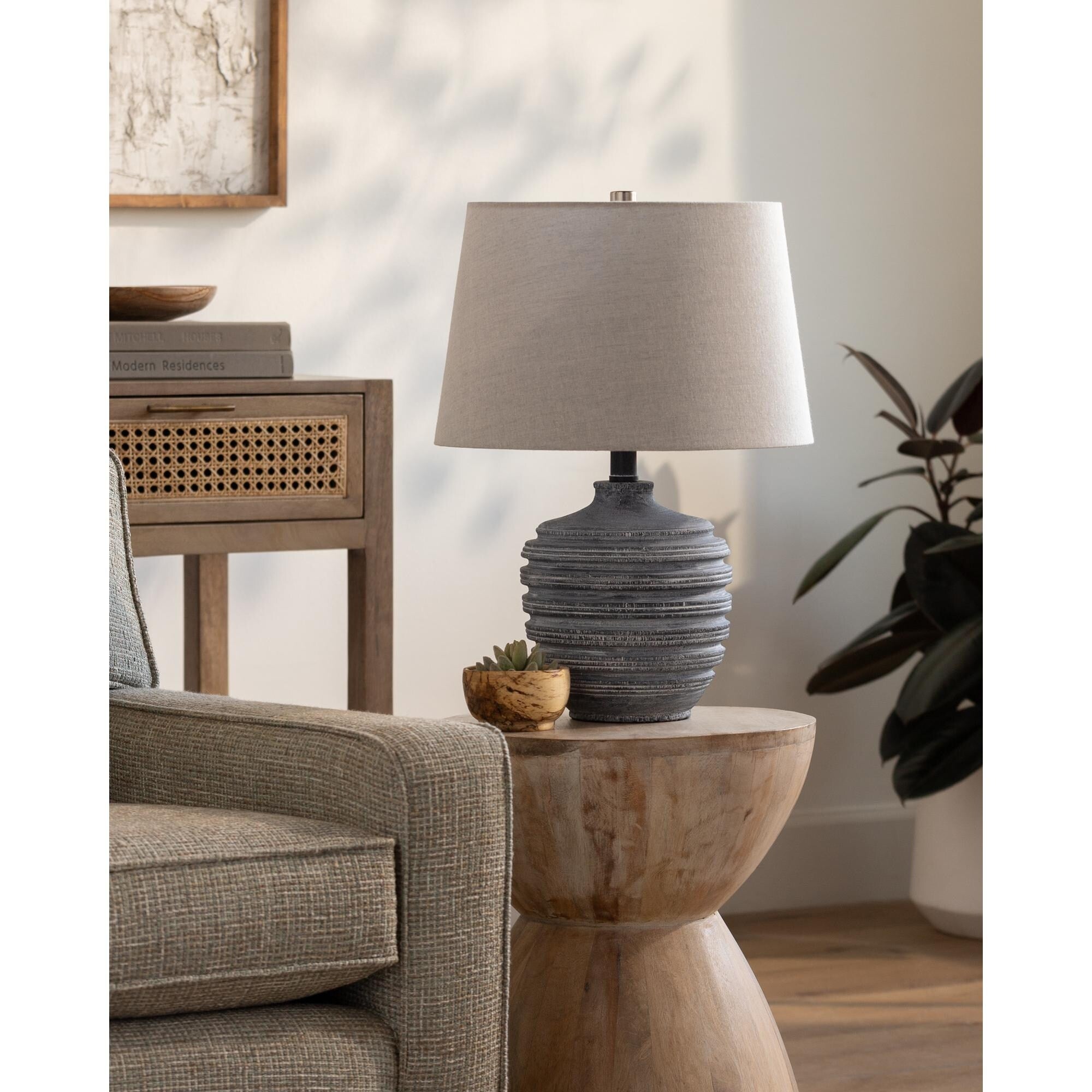 Livabliss Pavia Traditional Accent Table Lamp - 20H x 14W x 14D