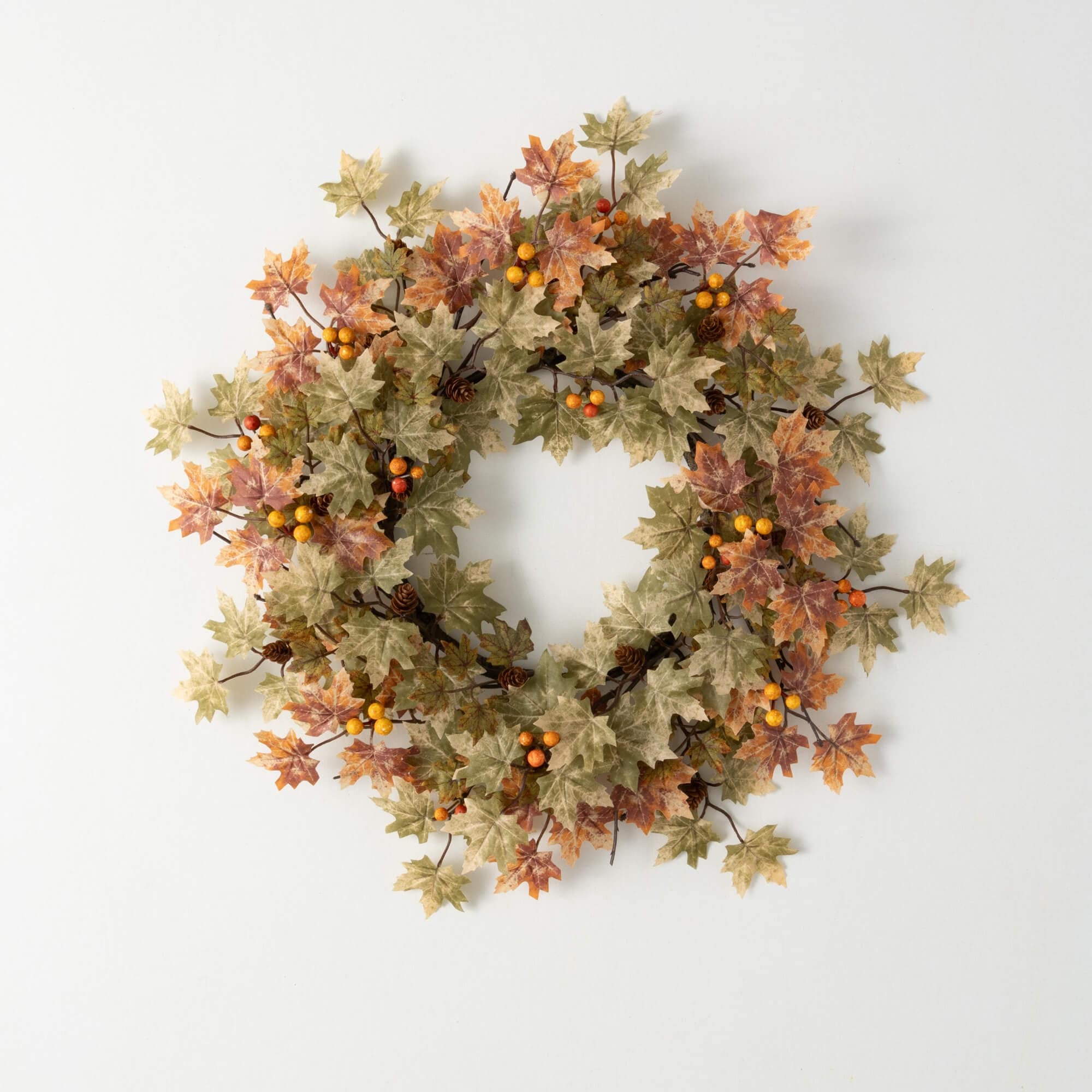 Sullivans Artificial Mini Maple Leaf Wreath