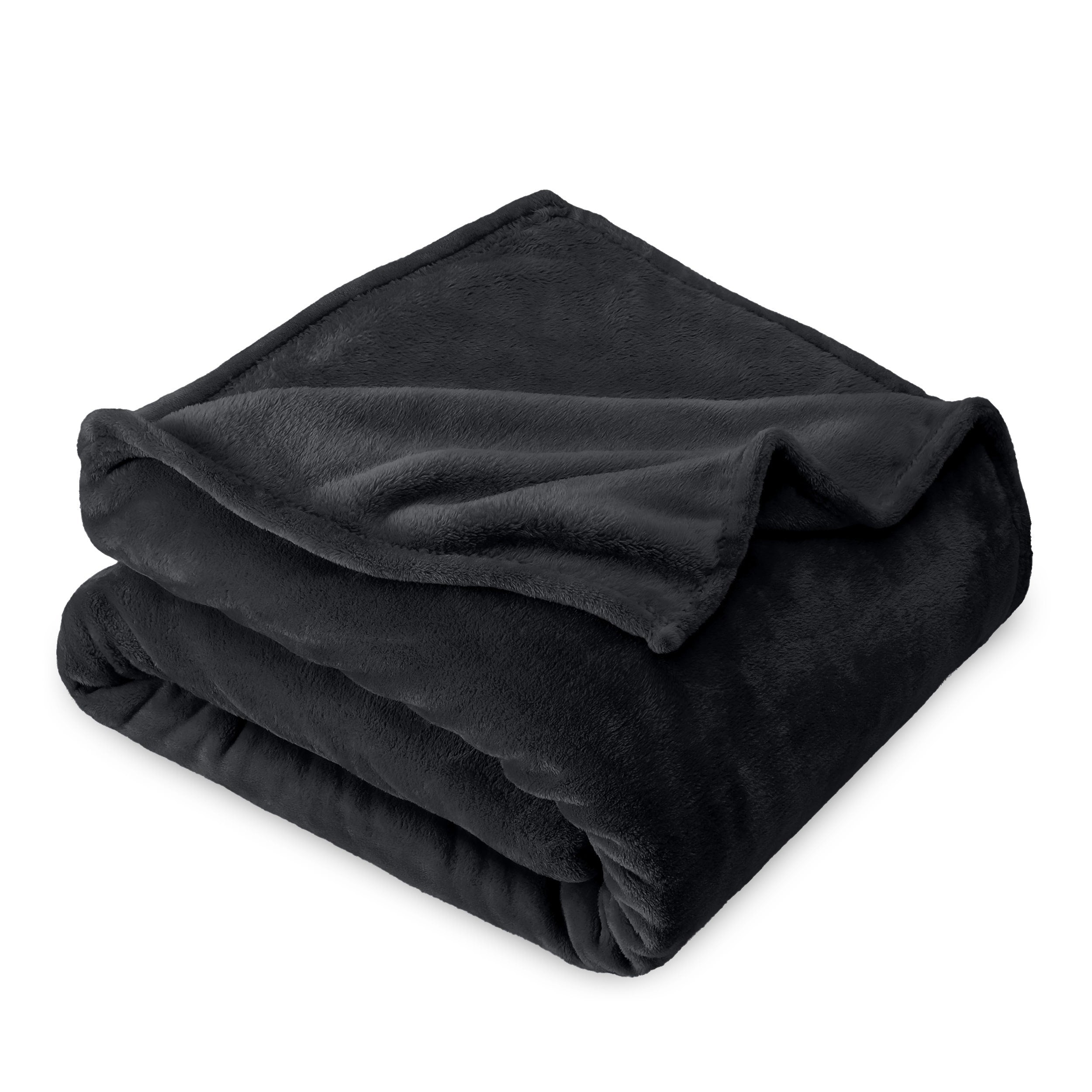 Bare Home Microplush Fleece Blanket - Ultra-Soft - Cozy Fuzzy Warm