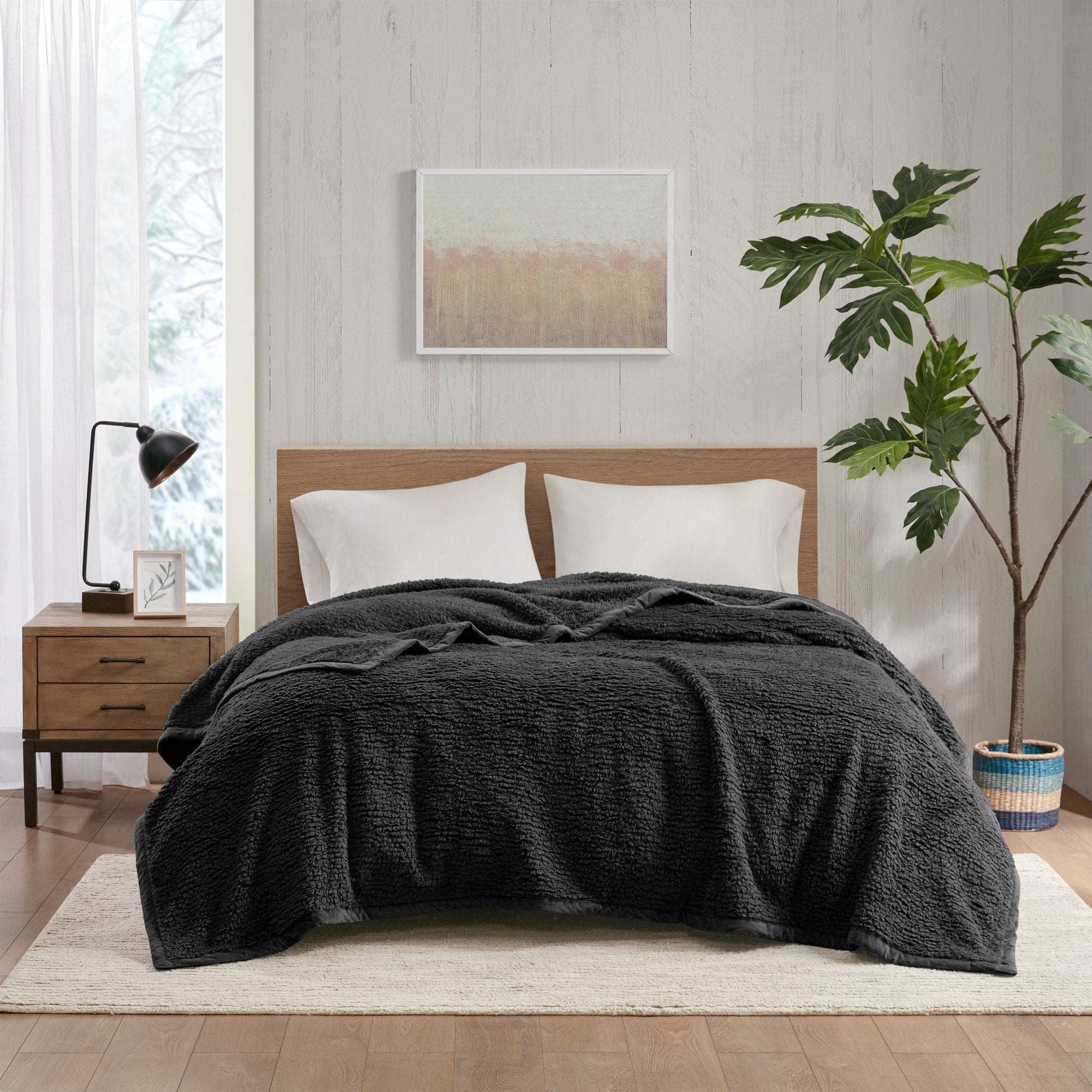 Woolrich Burlington Solid Berber Blanket