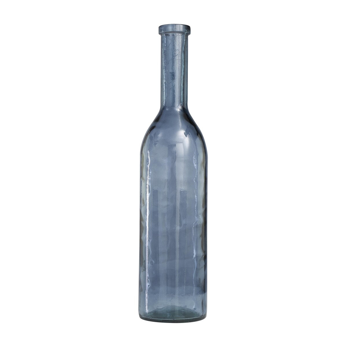 Recycled Glass Handmade Spanish Decorative Vase - Clear, Blue or Teal - Roche River Decor