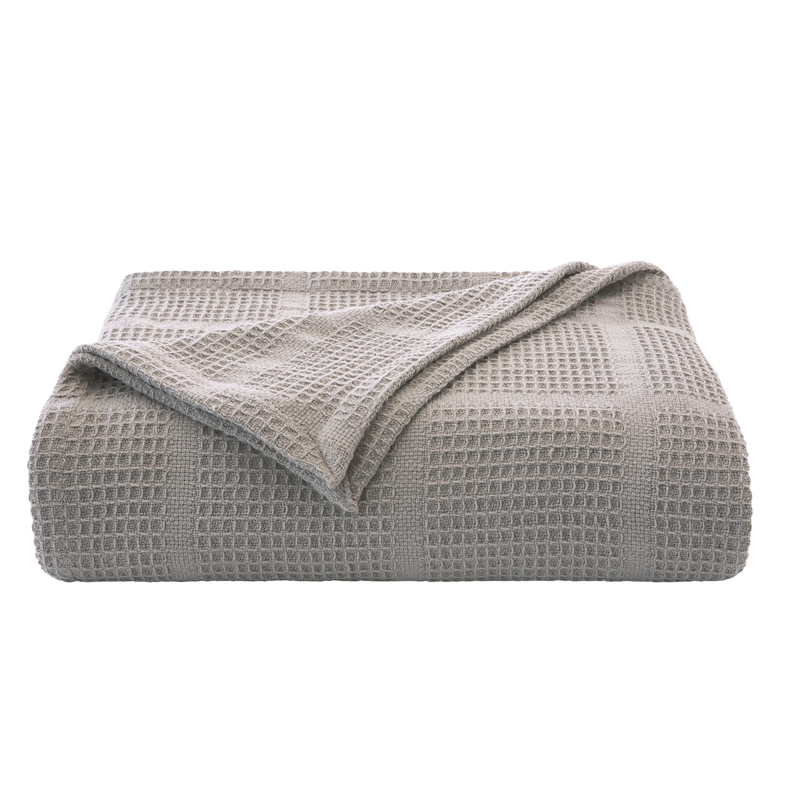 Kenneth Cole New York Waffle Grid Blanket