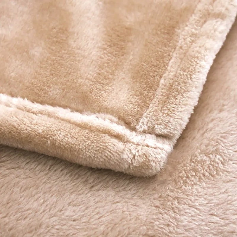 Super Soft Warm Flannel Fleece Plush Microfiber Bed Throw Blanket