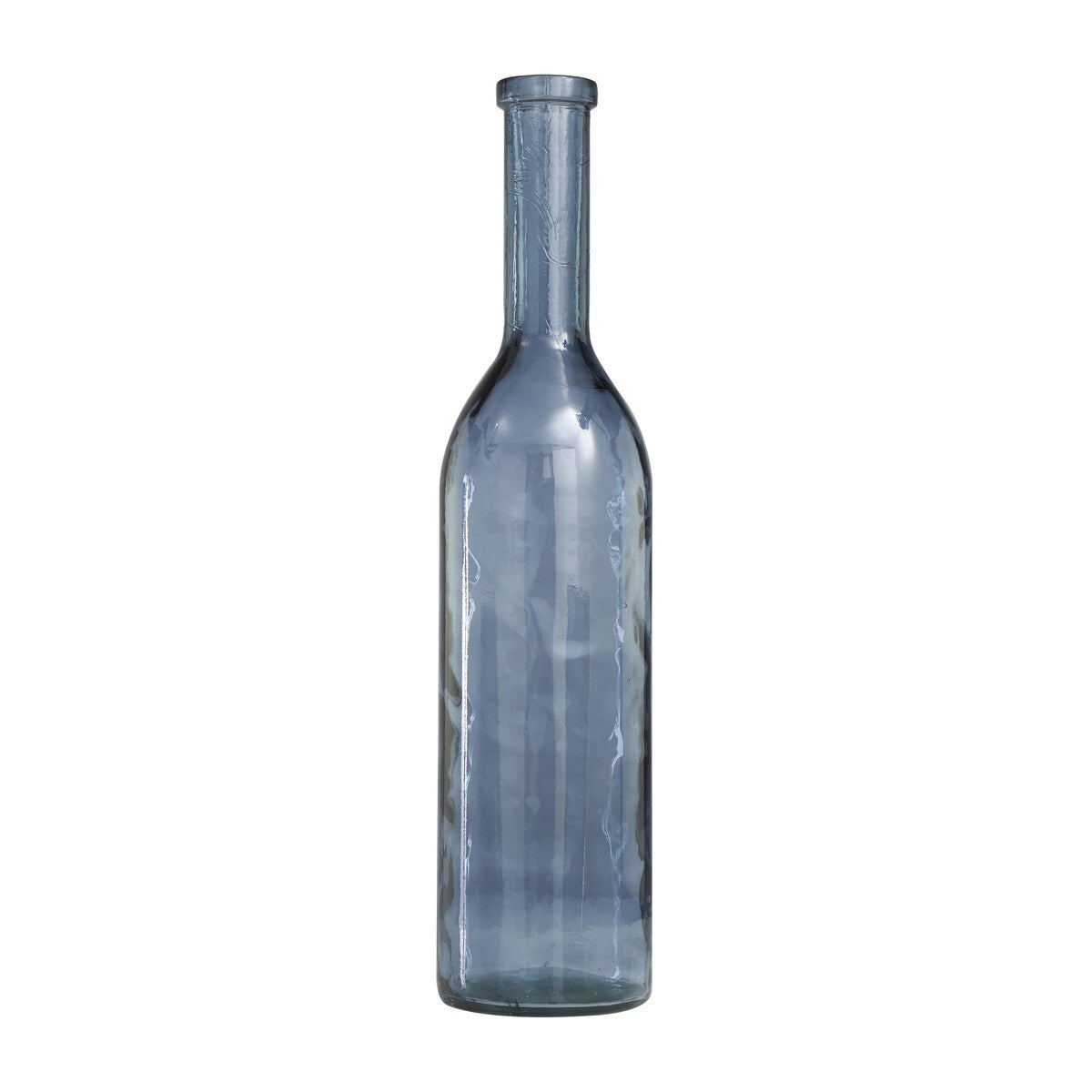 Recycled Glass Handmade Spanish Decorative Vase - Clear, Blue or Teal - Roche River Decor