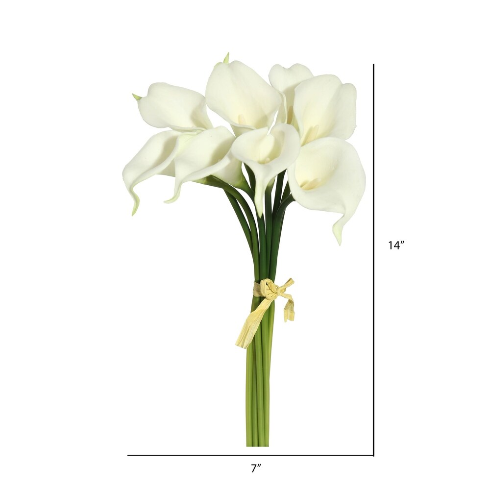 Vickerman 14 White Lily Floral Stem