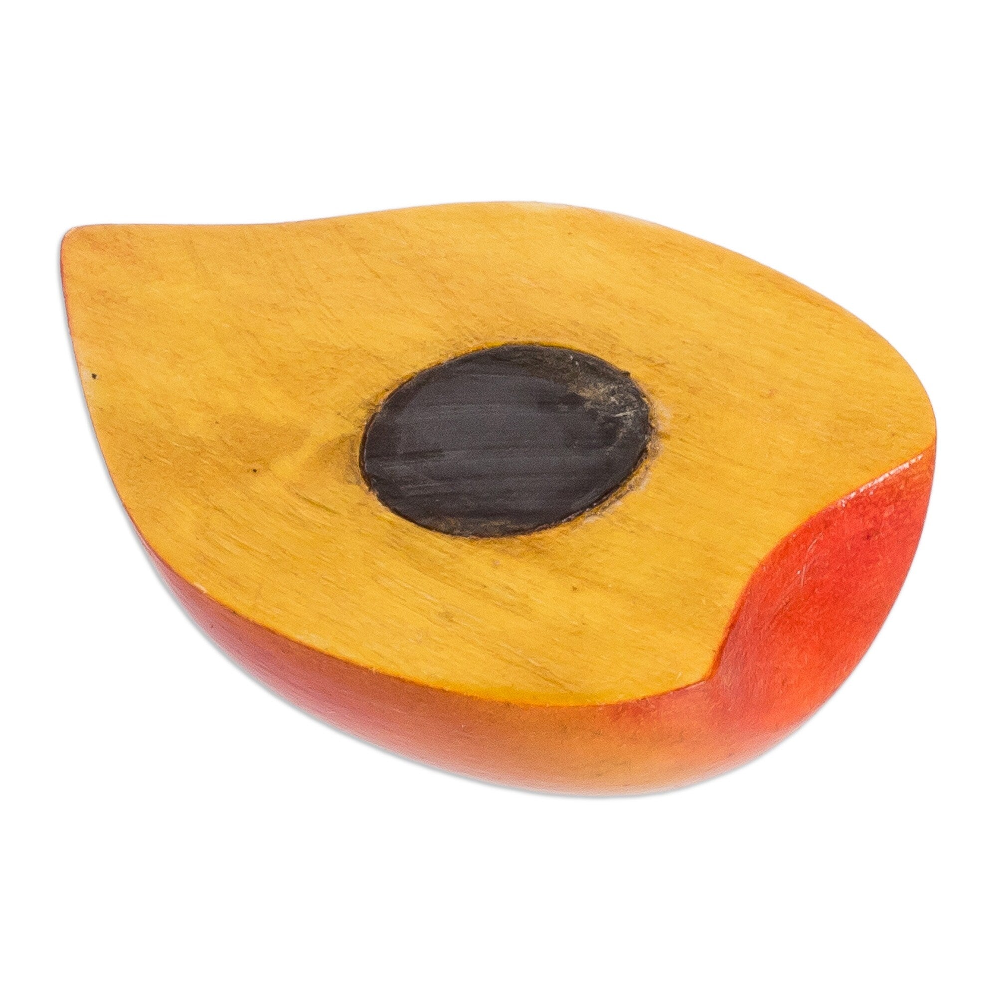 Novica Handmade Guatemalan Peach Wood Magnet