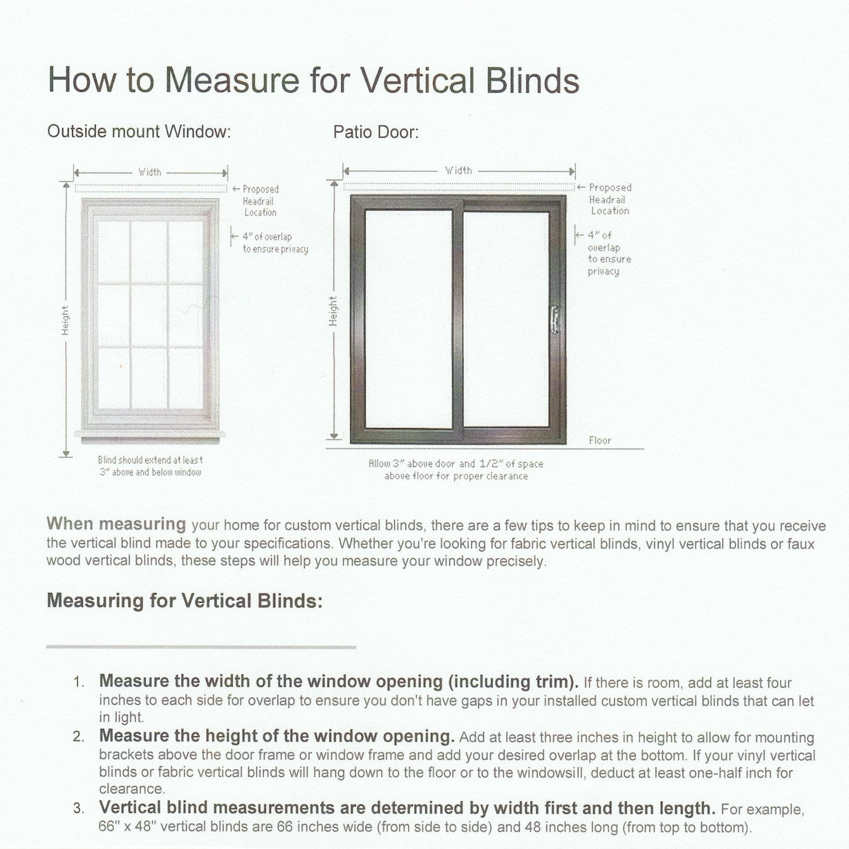 BlindDen Chestnut Woodlook Vinyl Vertical Blind, CORDLESS