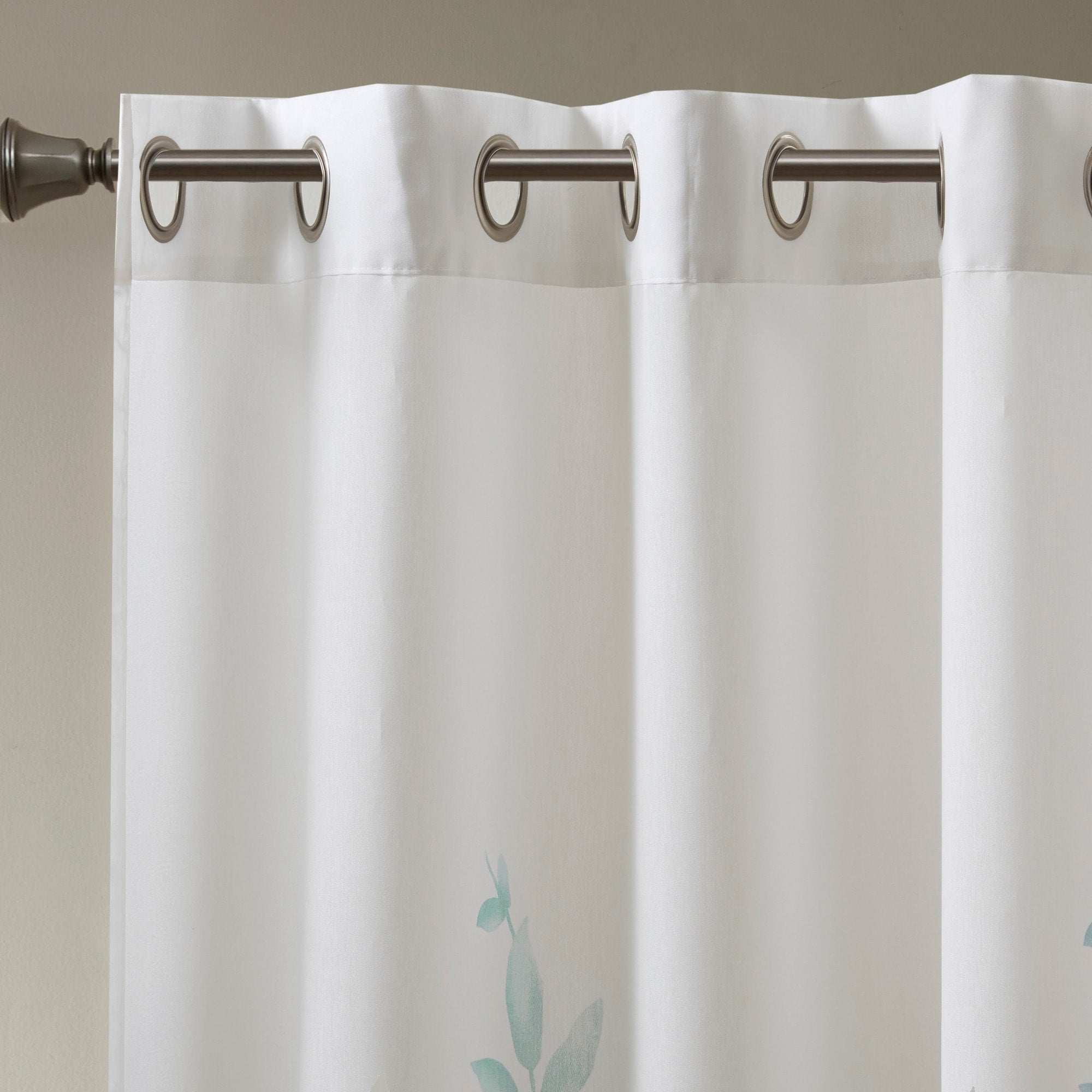 Madison Park Vera Burnout Printed Curtain Panel