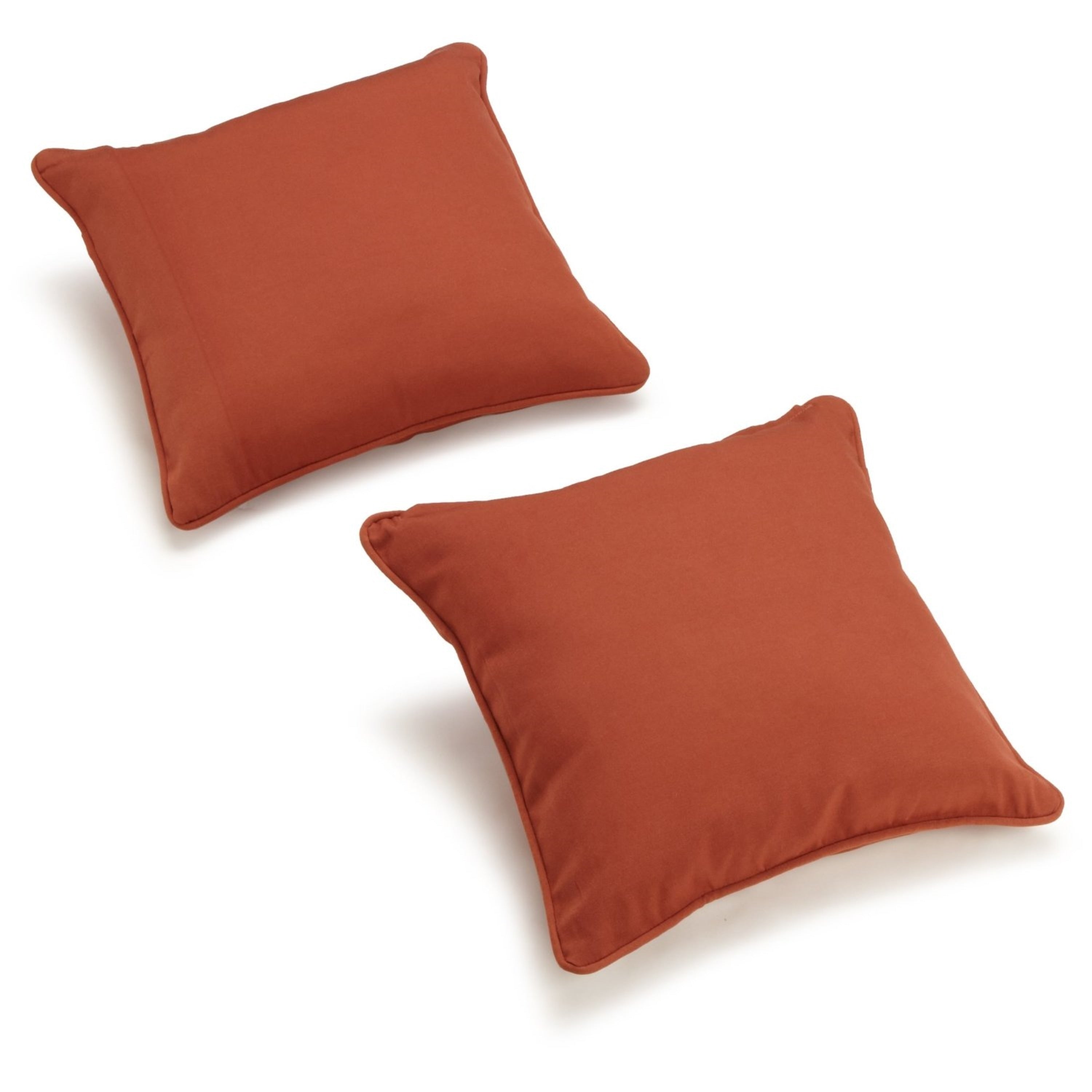 18-inch Twill Throw Pillows (Set of 2)