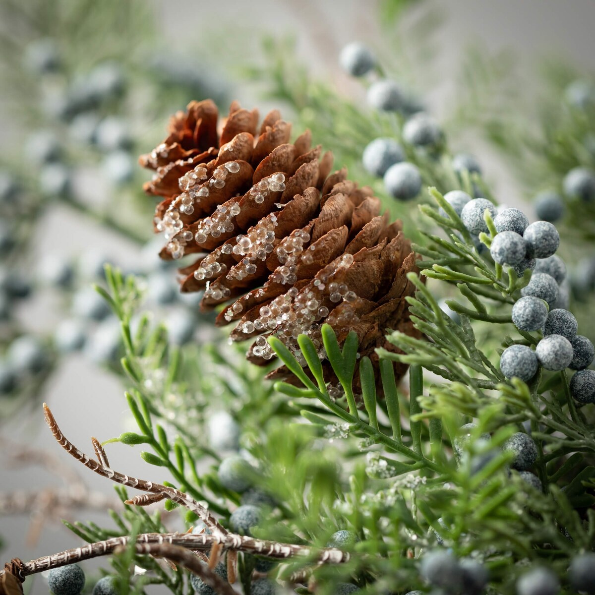 Sullivans Artificial Christmas Berry Cedar Wreath