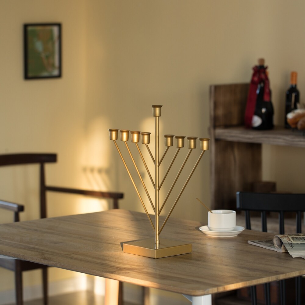 Nine Branch Electric Chabad Judaica Chanukah Menorah