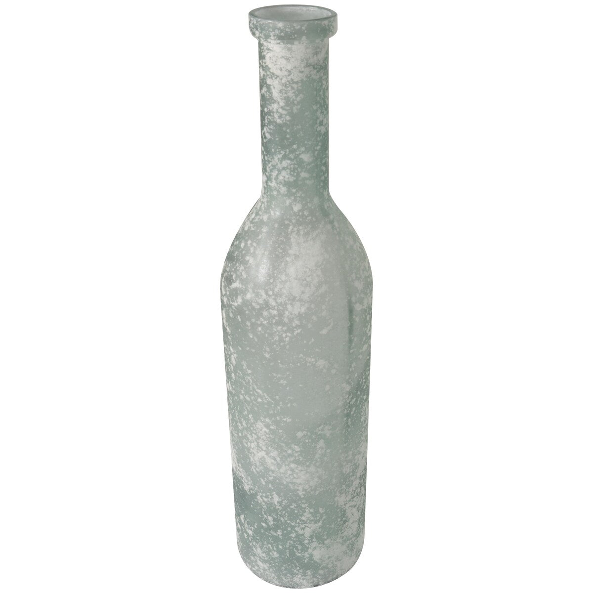 Recycled Glass Handmade Spanish Decorative Vase - Clear, Blue or Teal - Roche River Decor