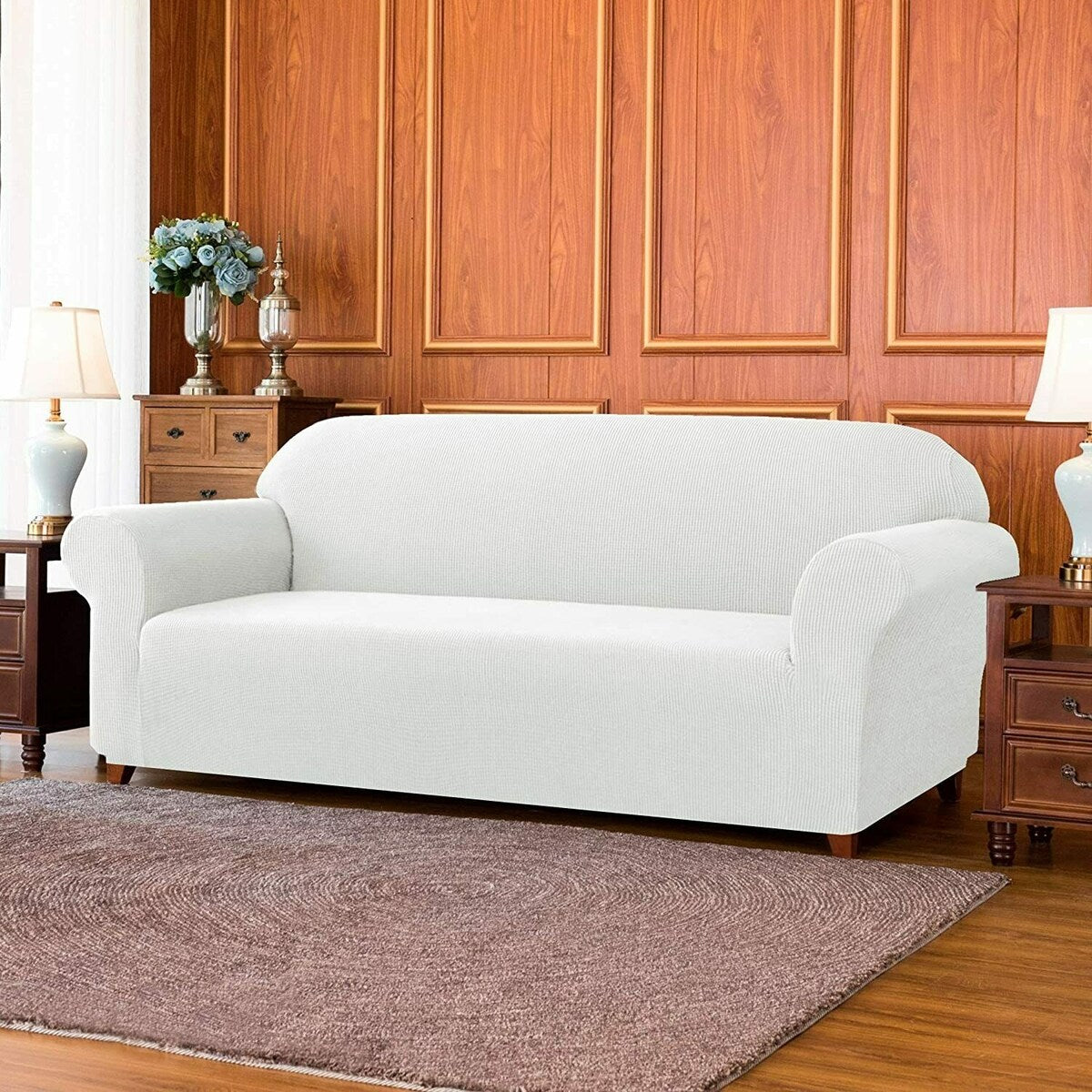 Subrtex 1 Piece Sofa Slipcover Stretch Spandex Furniture Protector