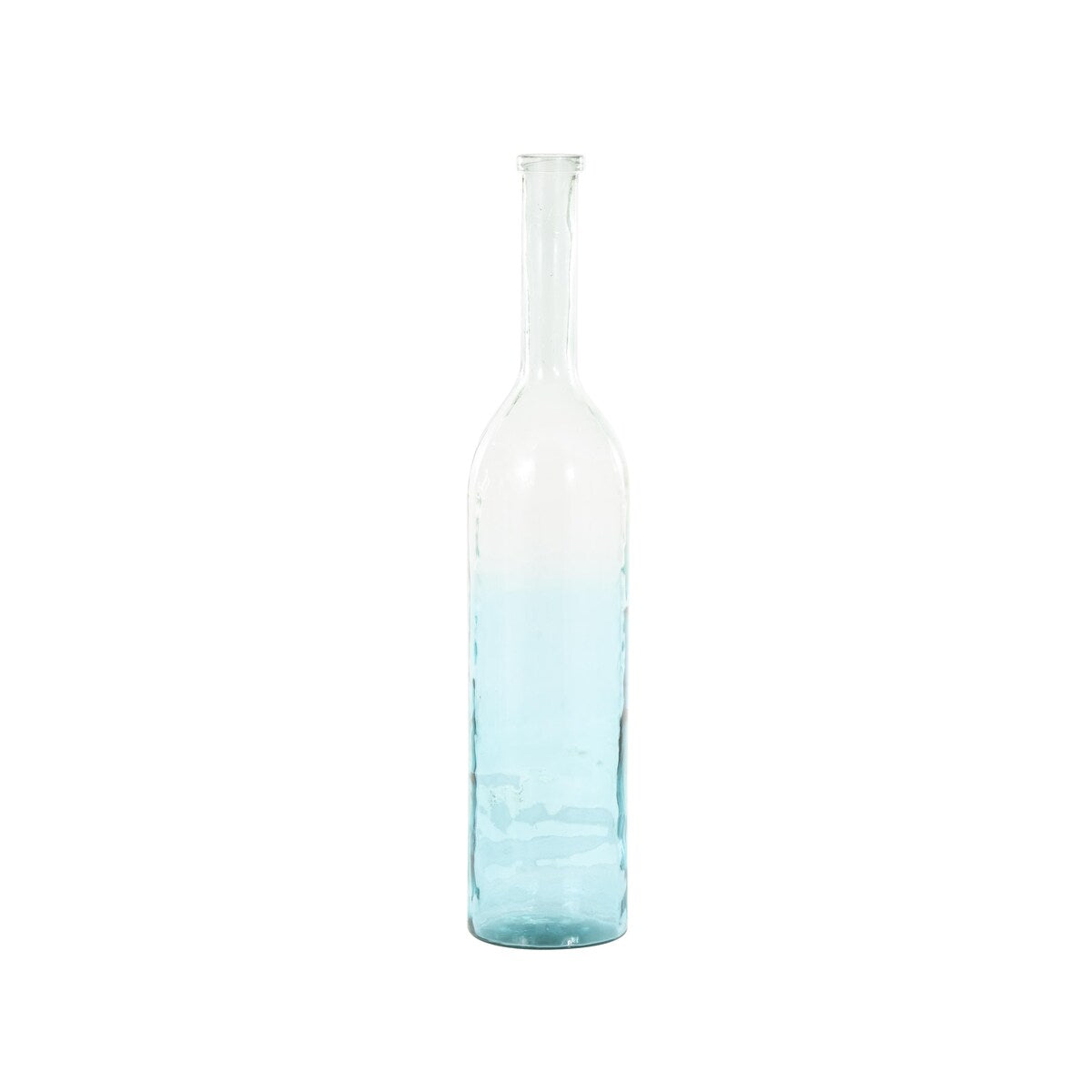 Recycled Glass Handmade Spanish Decorative Vase - Clear, Blue or Teal - Roche River Decor