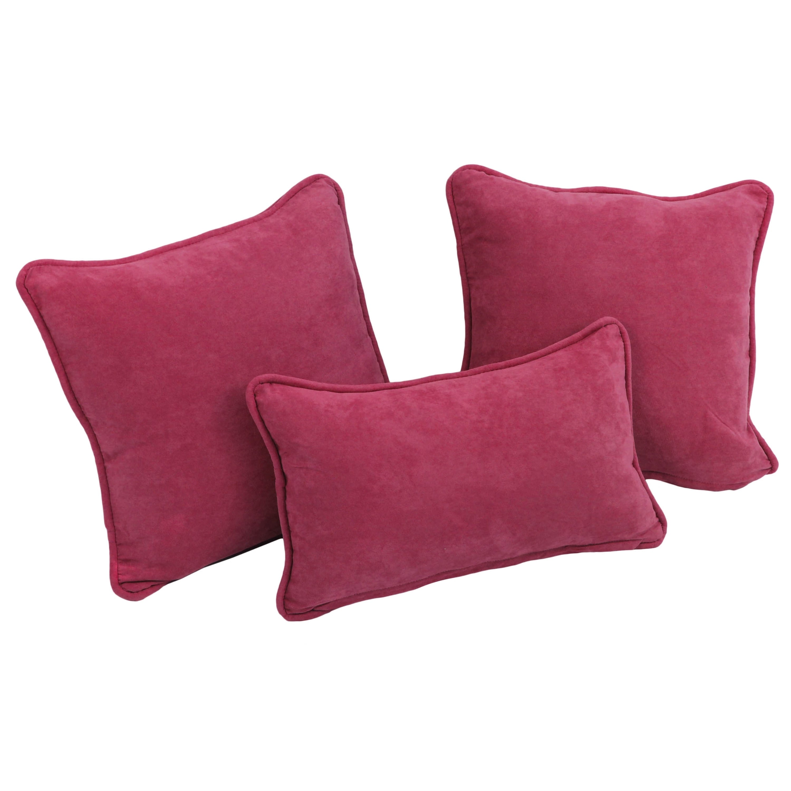 Blazing Needles Delaney 3-piece Indoor Throw Pillow Set