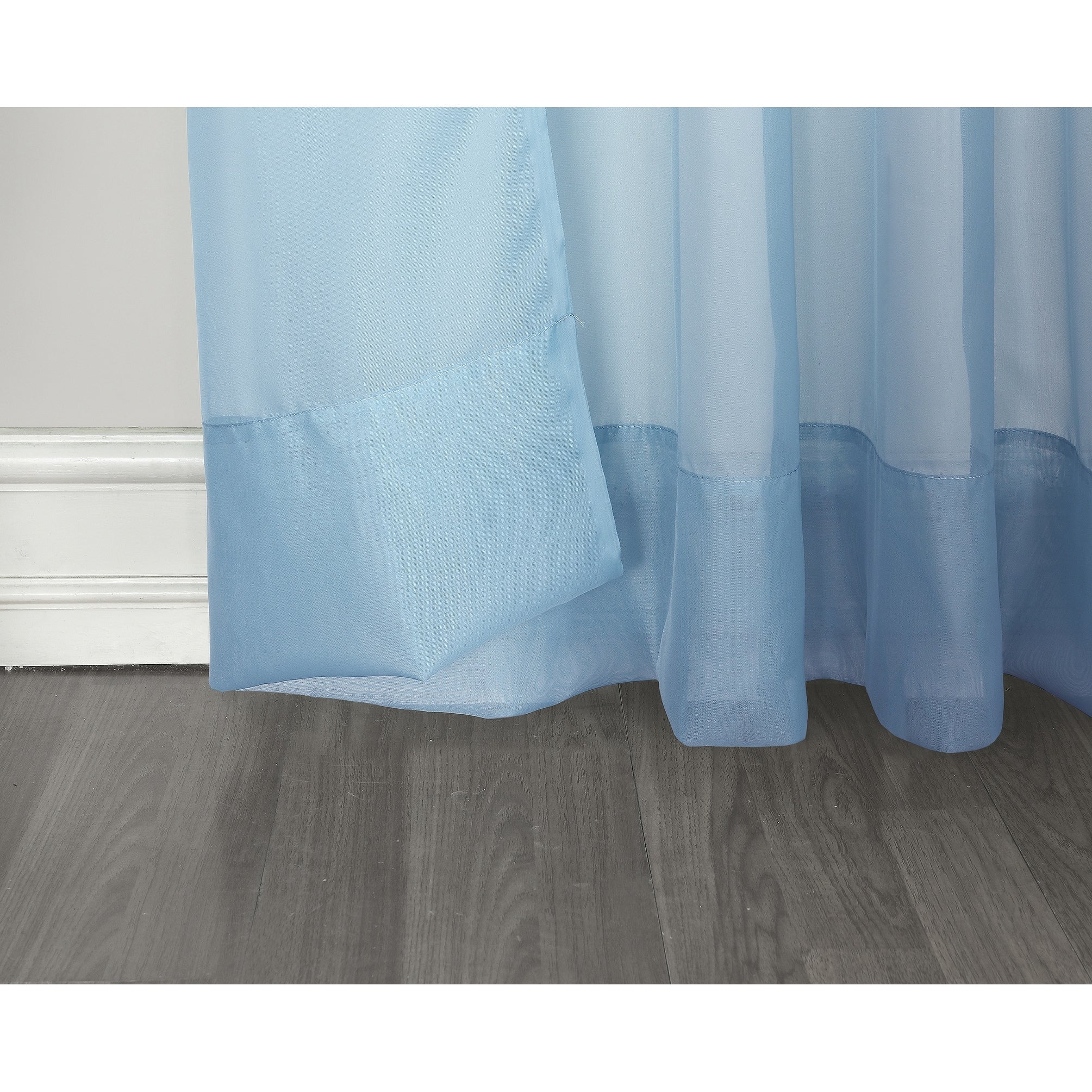 No. 918 Emily Voile Sheer Rod Pocket 1-Piece Curtain Panel, Single Panel