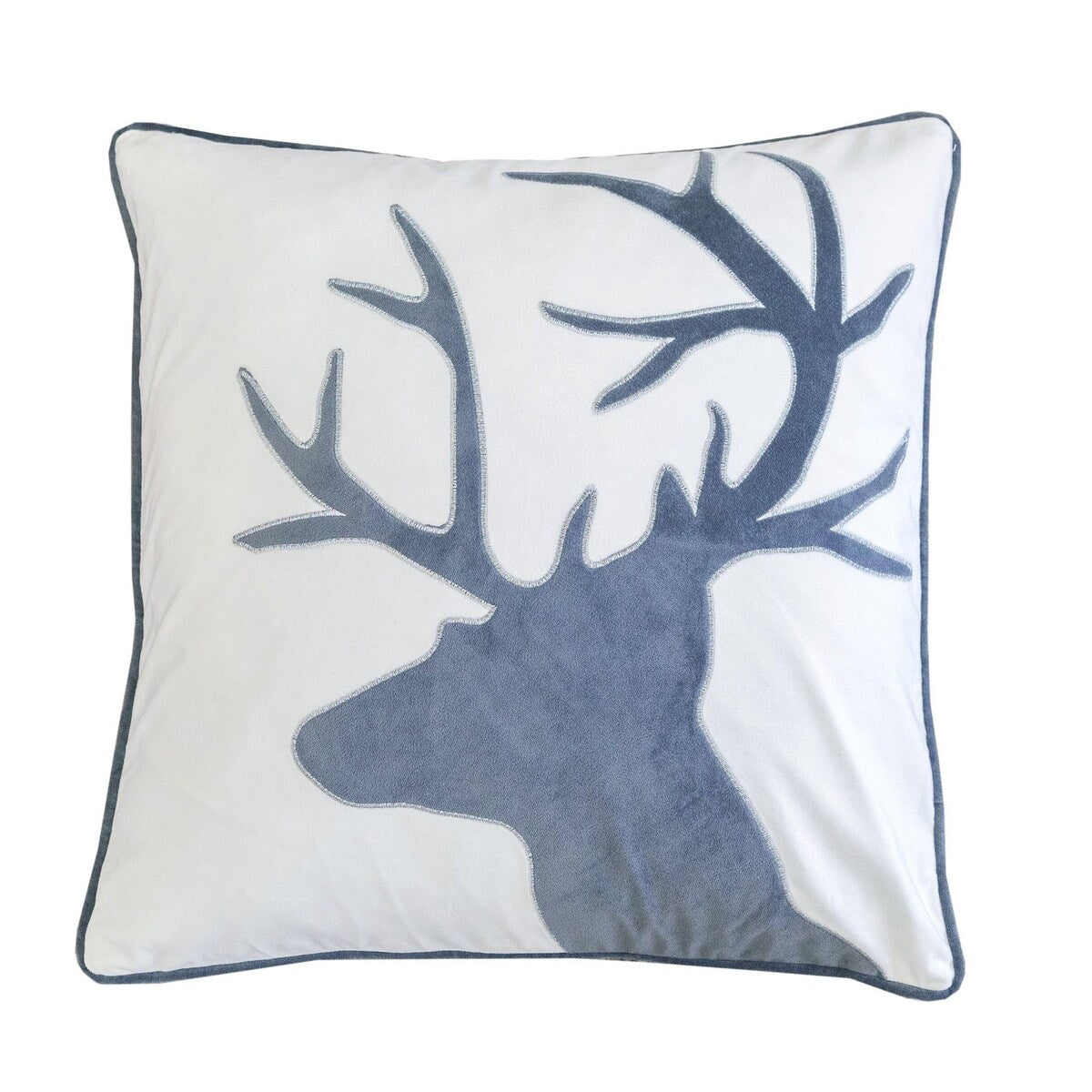 Homey Cozy Christmas Reindeer Throw Pillow Cover & Insert