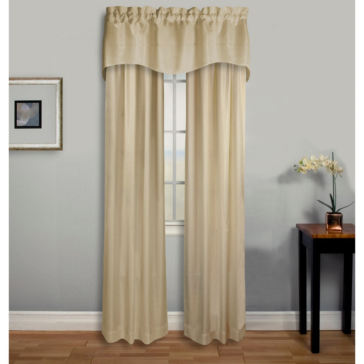 Clarendon Rod Pocket Light-filtering Single Curtain Panel