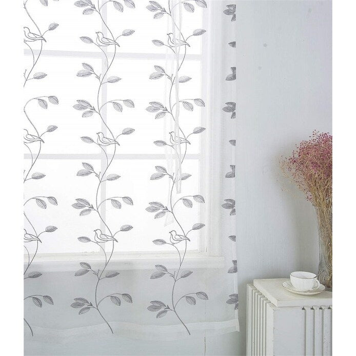 Embroidery Balloon Curtains Drapes 1 Panels for Kitchen Room