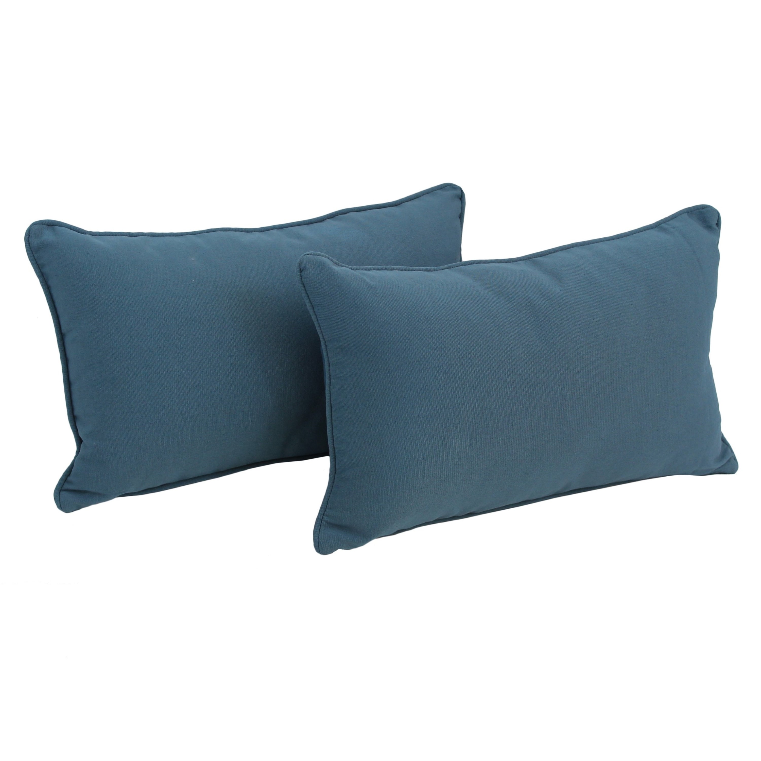 20-inch by 12-inch Lumbar Throw Pillows (Set of 2)