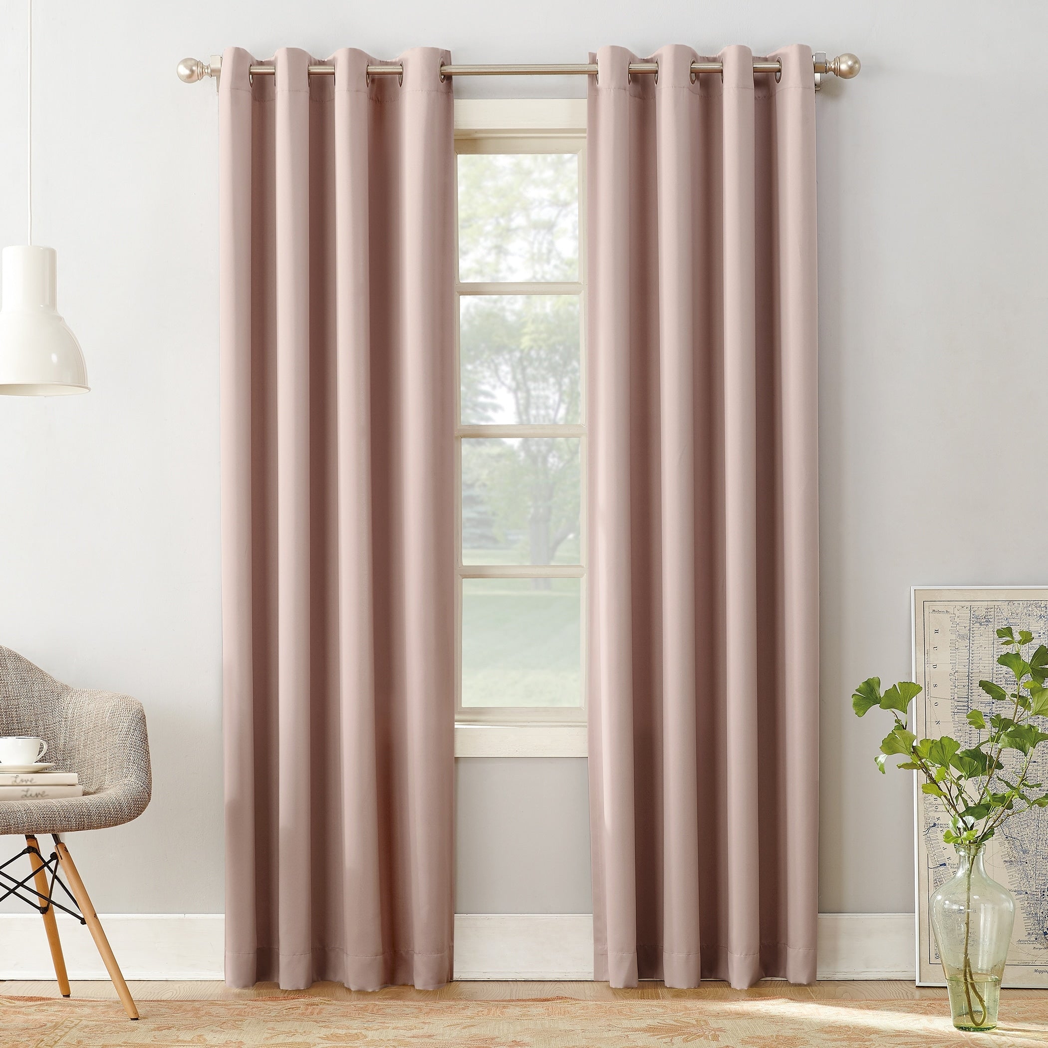 Porch & Den Nantahala Room Darkening Grommet Curtain Panel, Single Panel